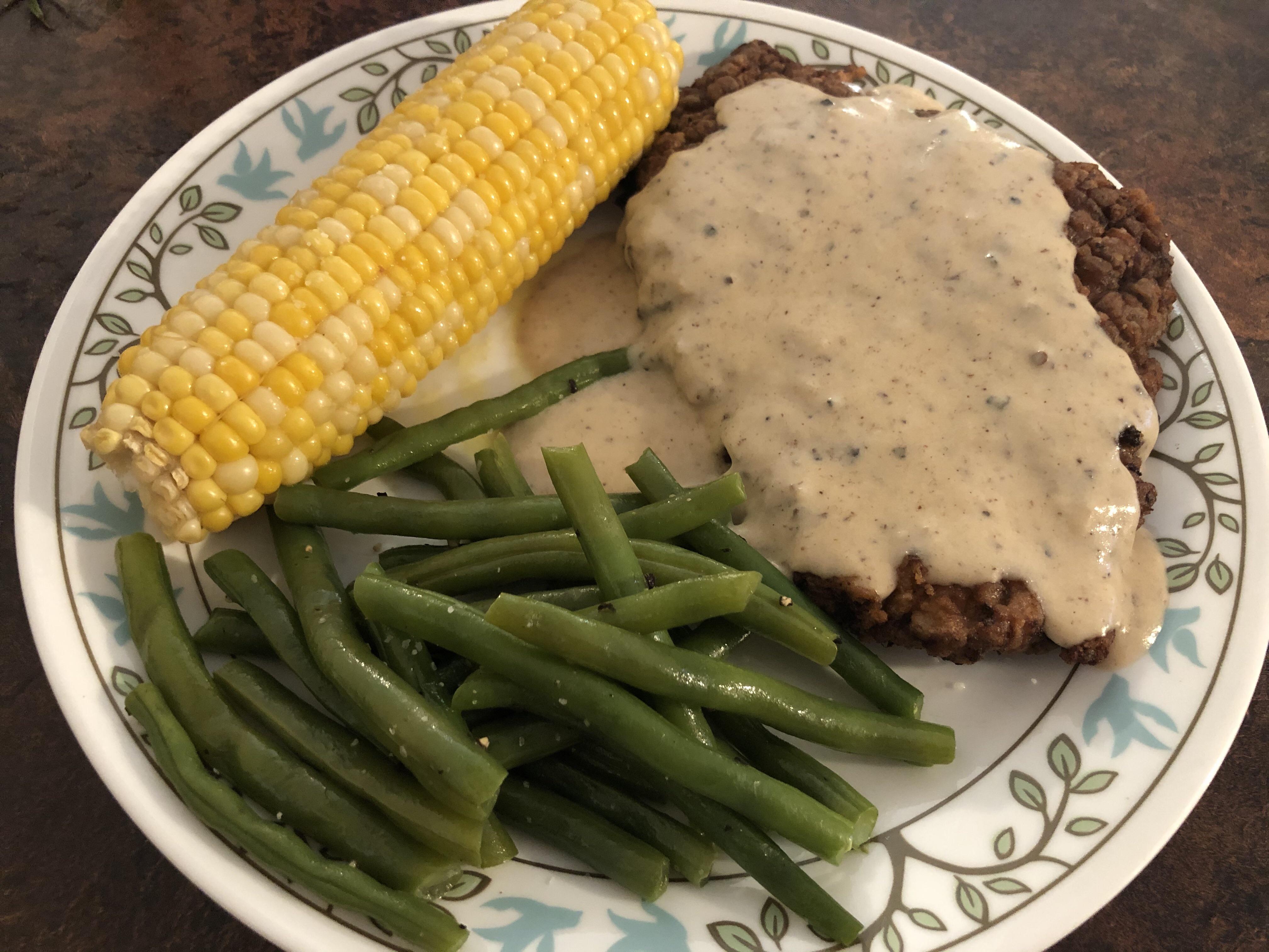 Country fried steak! r/tonightsdinner