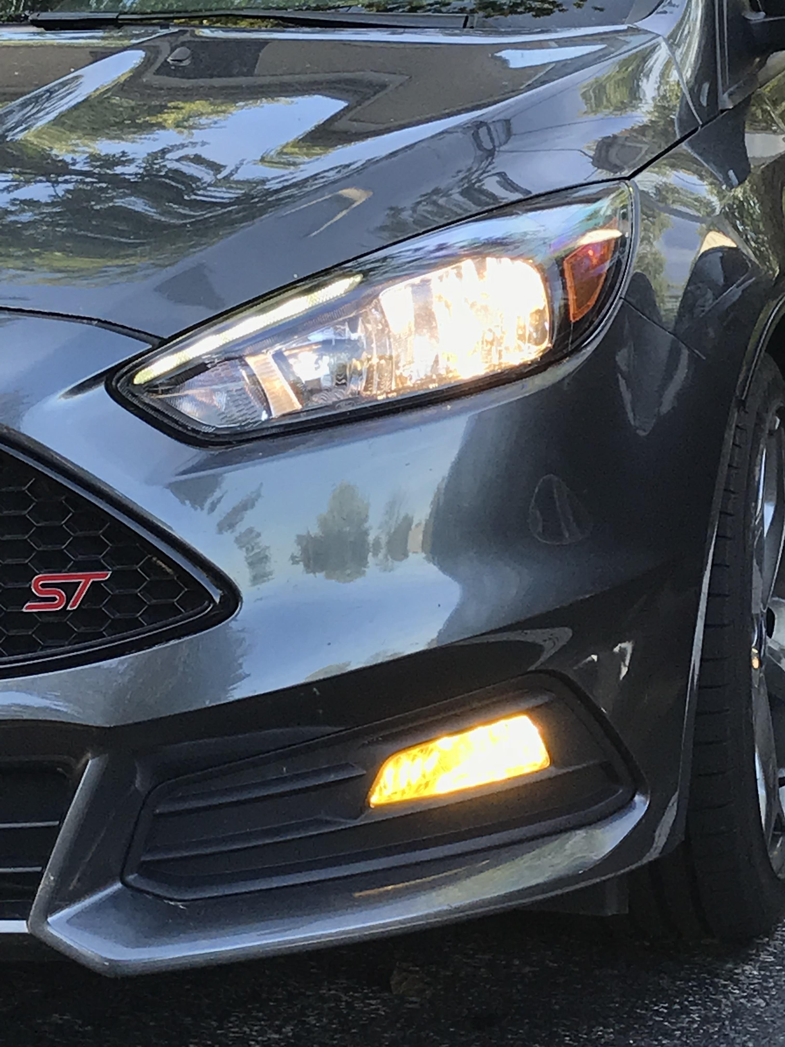 New fog light covers FocusST