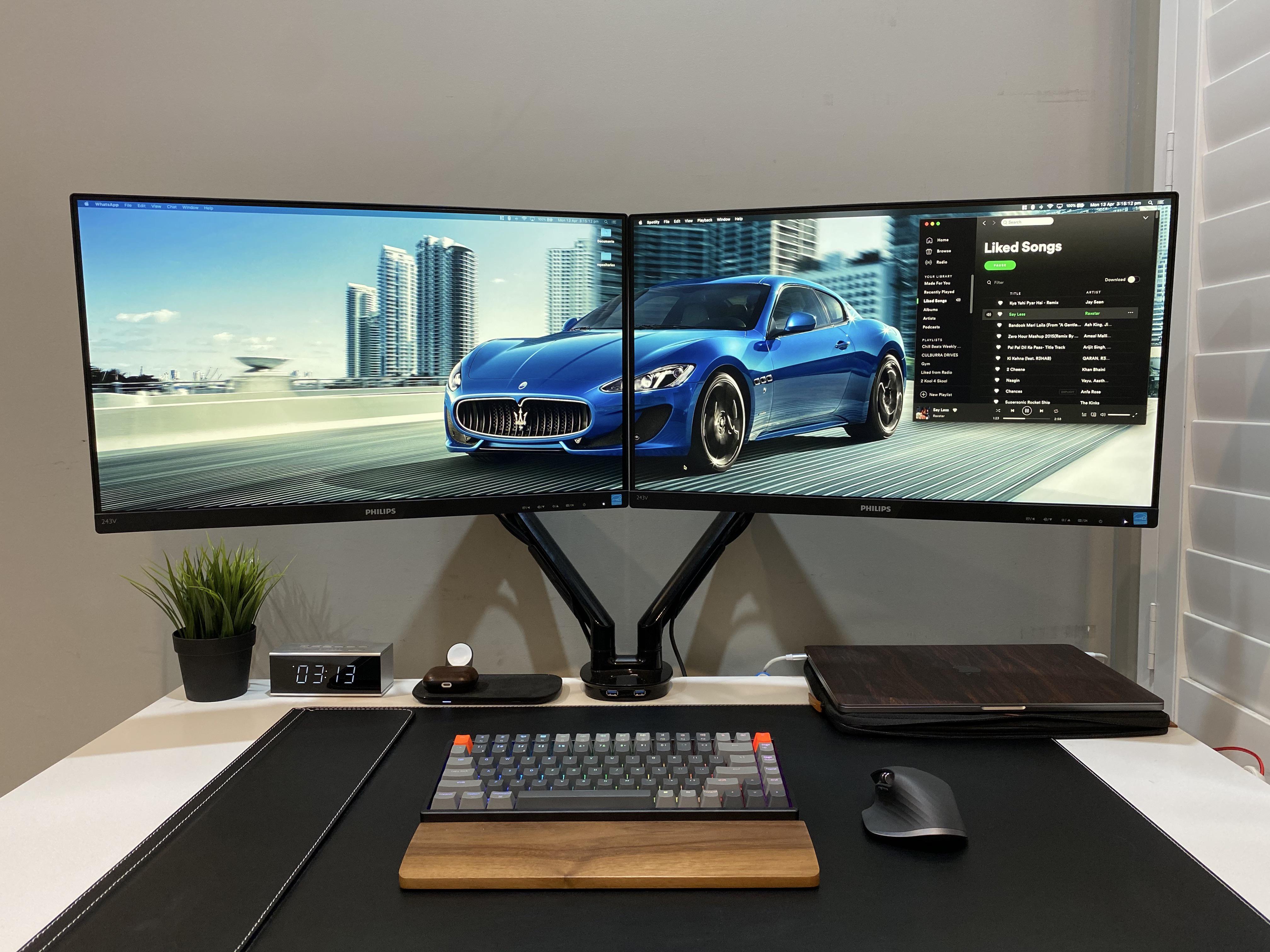 My modest setup for software engineering and chill r/Workspaces