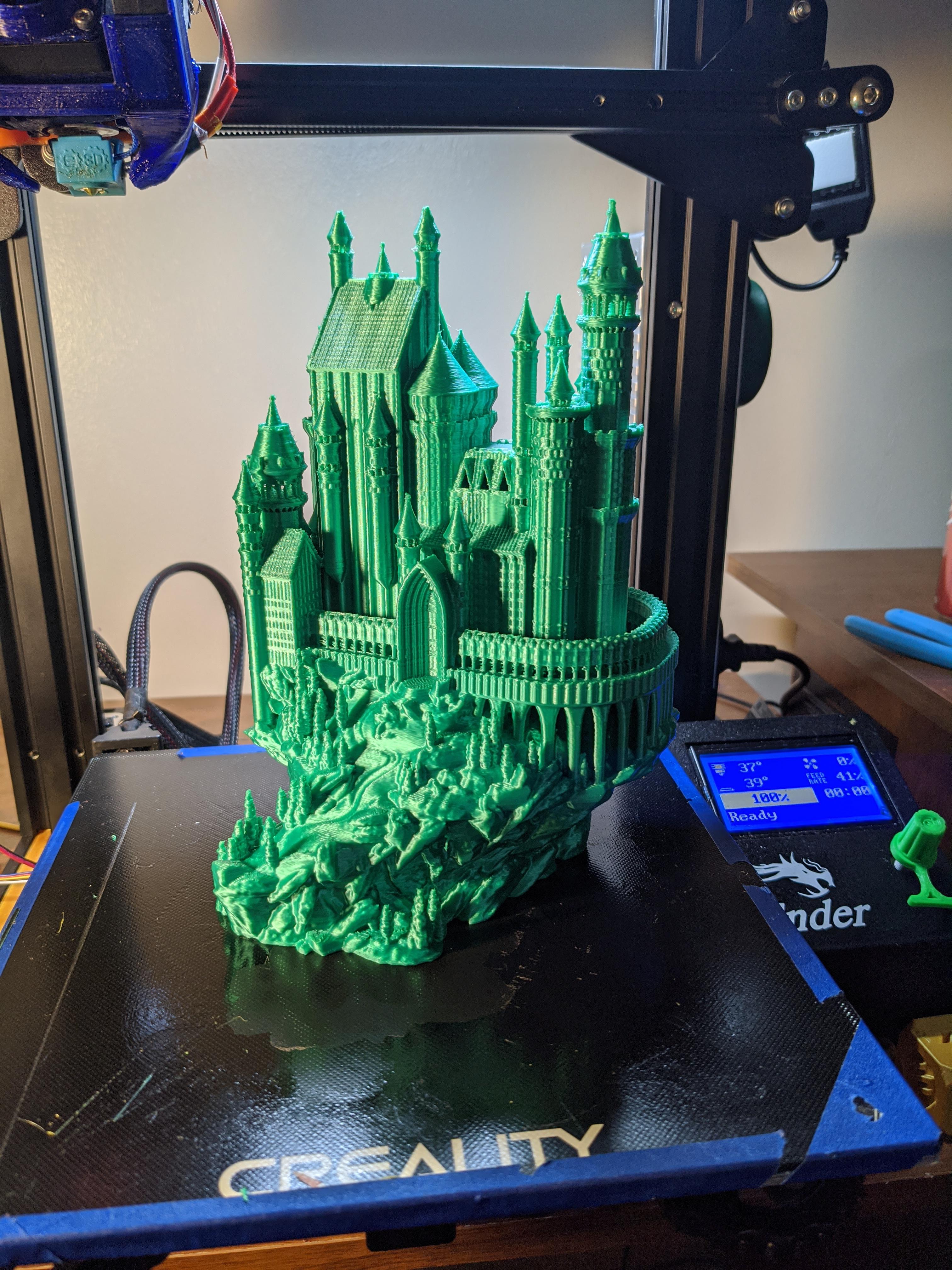Print my Ender 3 to the test at 130mm/s. Who said you can't have great