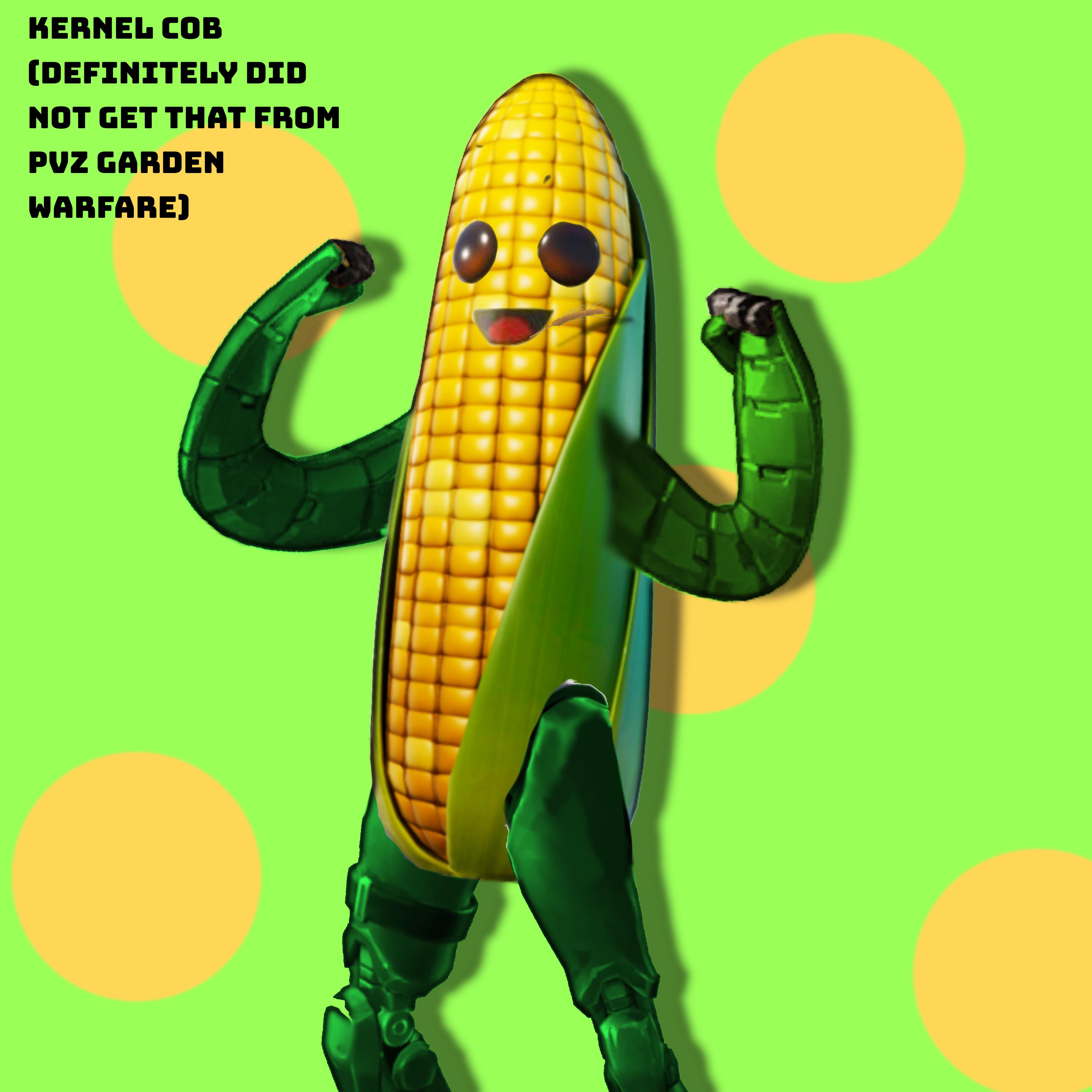 Here is a corn skin I made called Kernel Cob! r/FortNiteBR