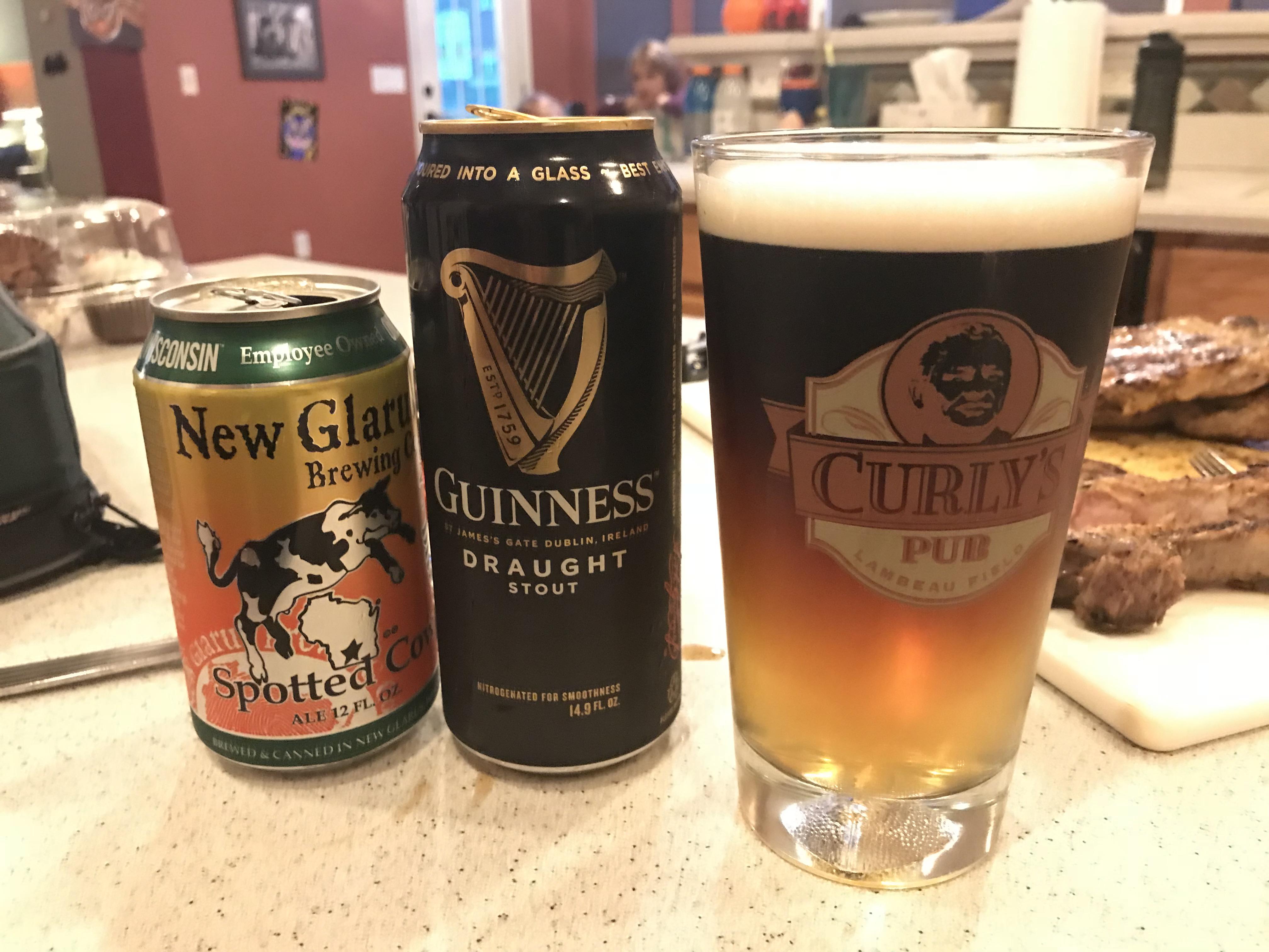 Black and Tan in a proper glass r/GreenBayPackers