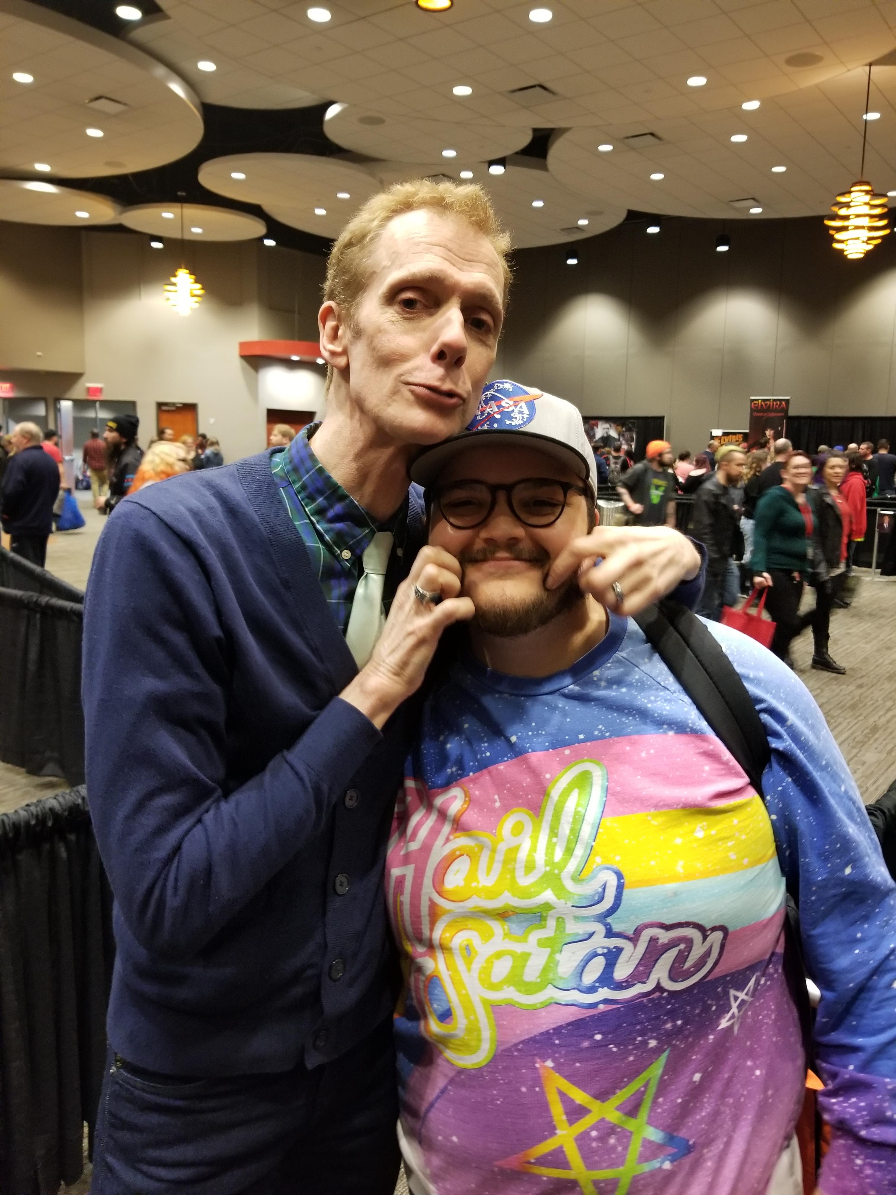 I got to meet Doug Jones at Horrorhound and fangirl at him about how