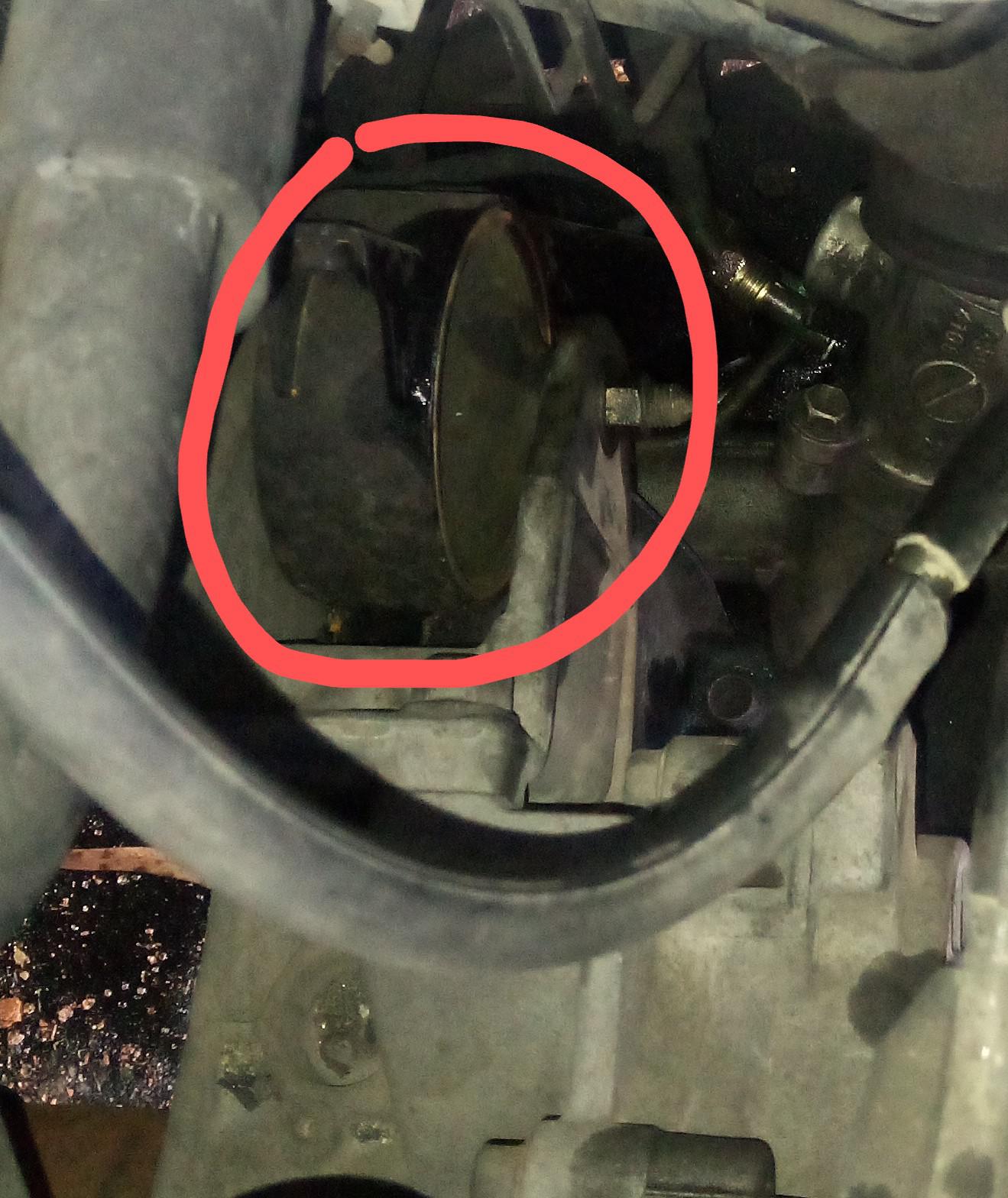 Rack And Pinion bolts are under this. Is this a motor mount and is it