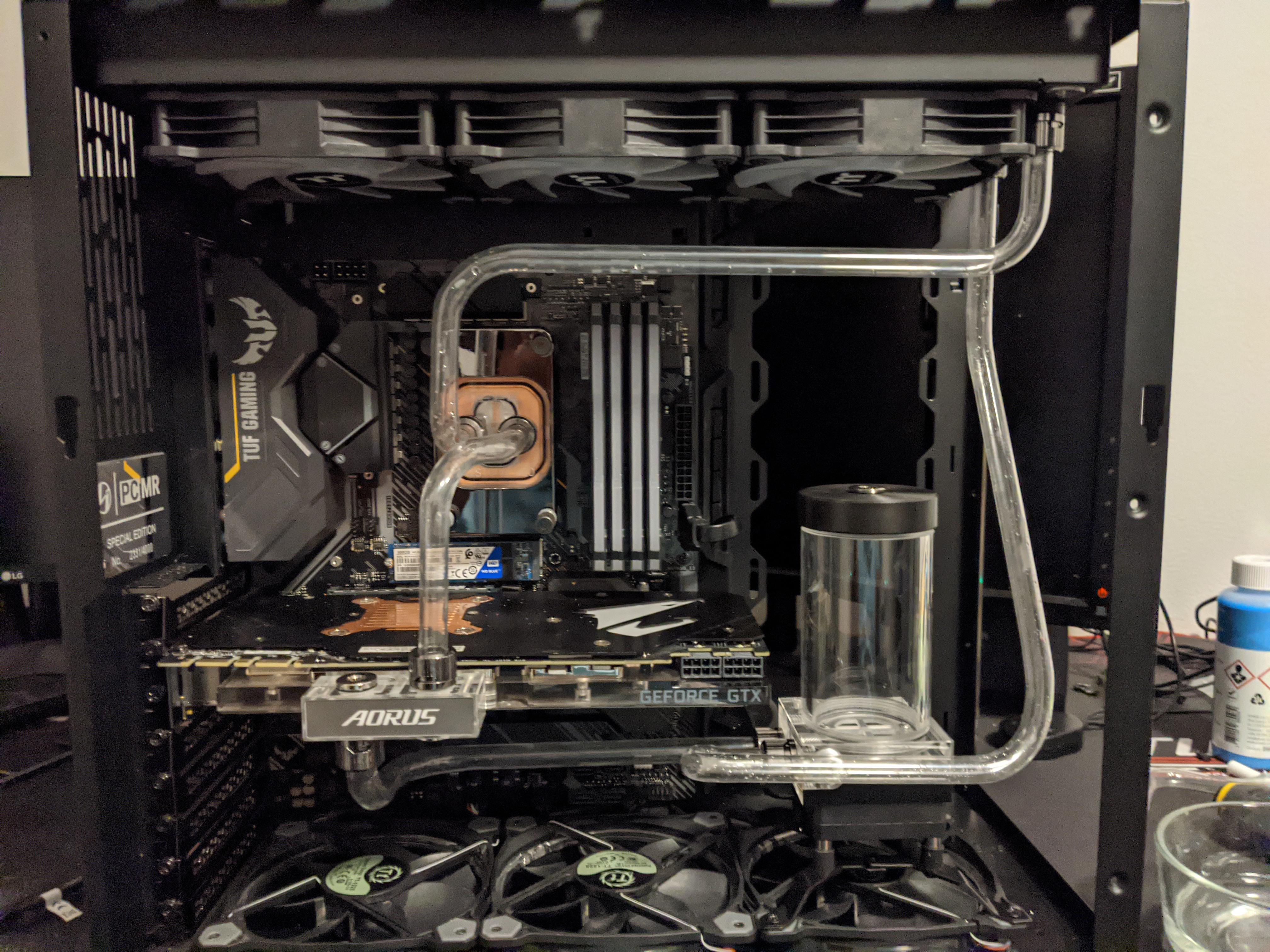 Well I'm shocked. I actually got it together... Now to see if it leaks