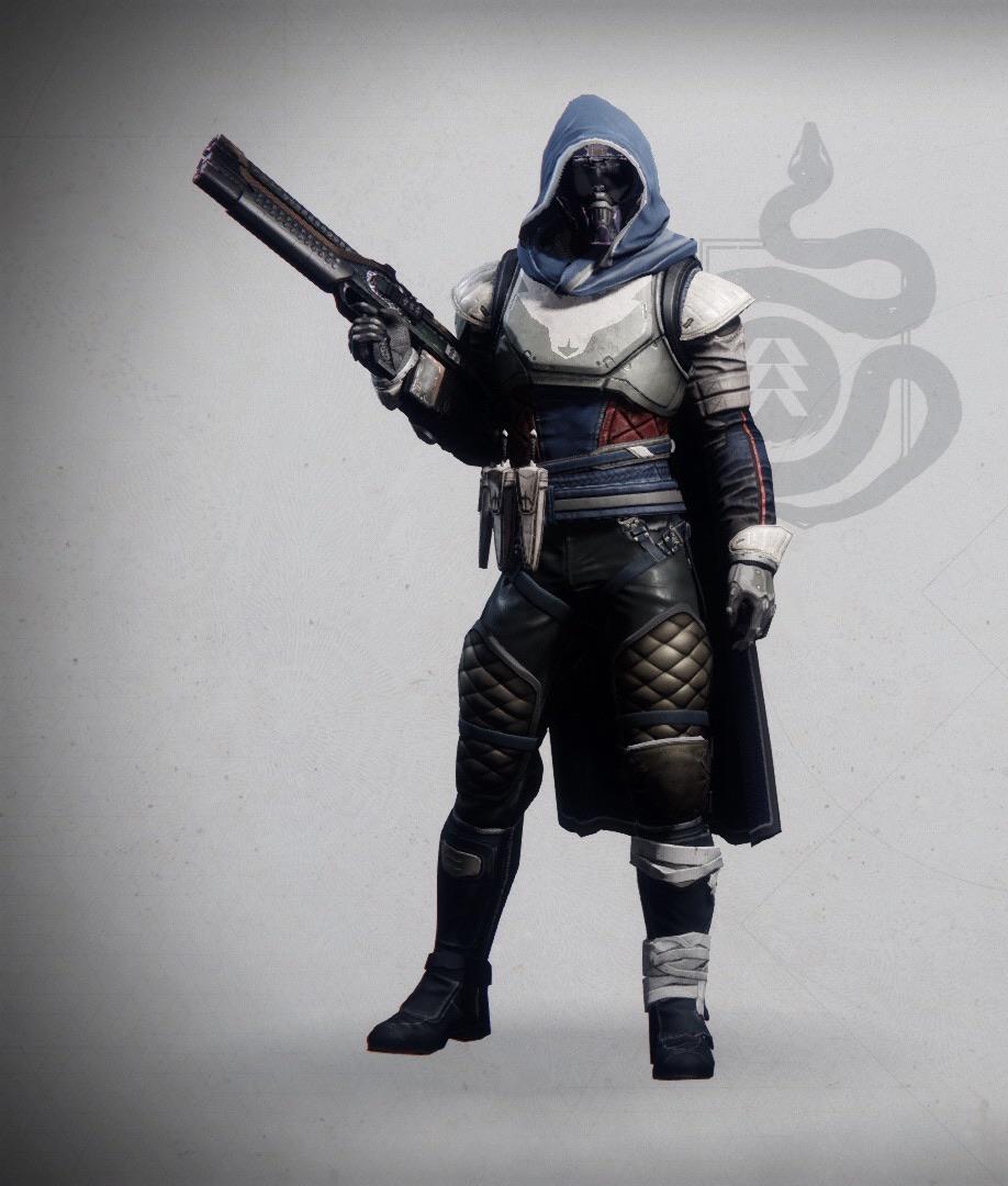 After 20 minutes of looking through all the hunter armor, this is the