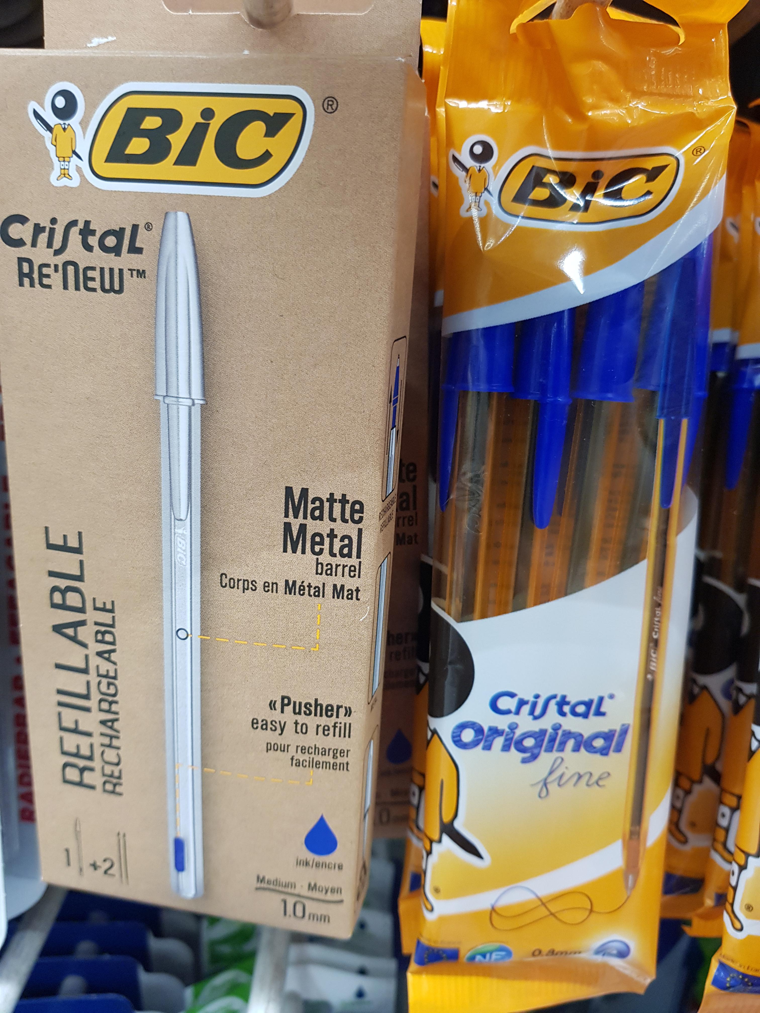 BIC Brand now sells refillable pens r/ZeroWaste