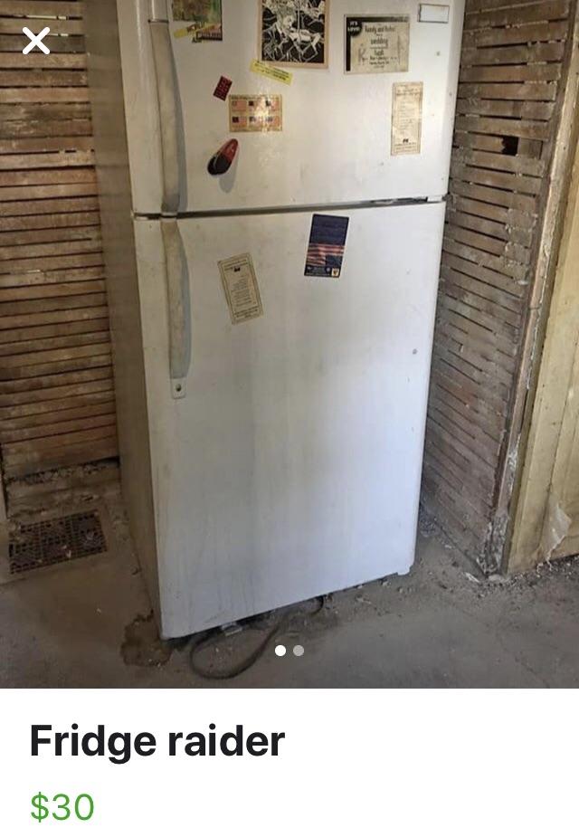 This is the second fridge raider this month stay safe everyone. r