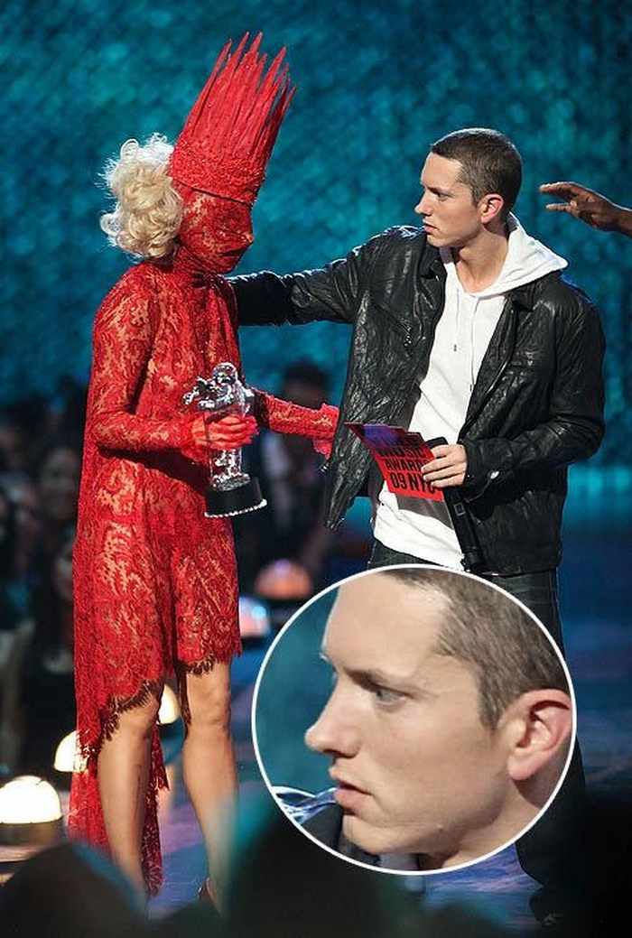 Lady Gaga Meat Dress Eminem