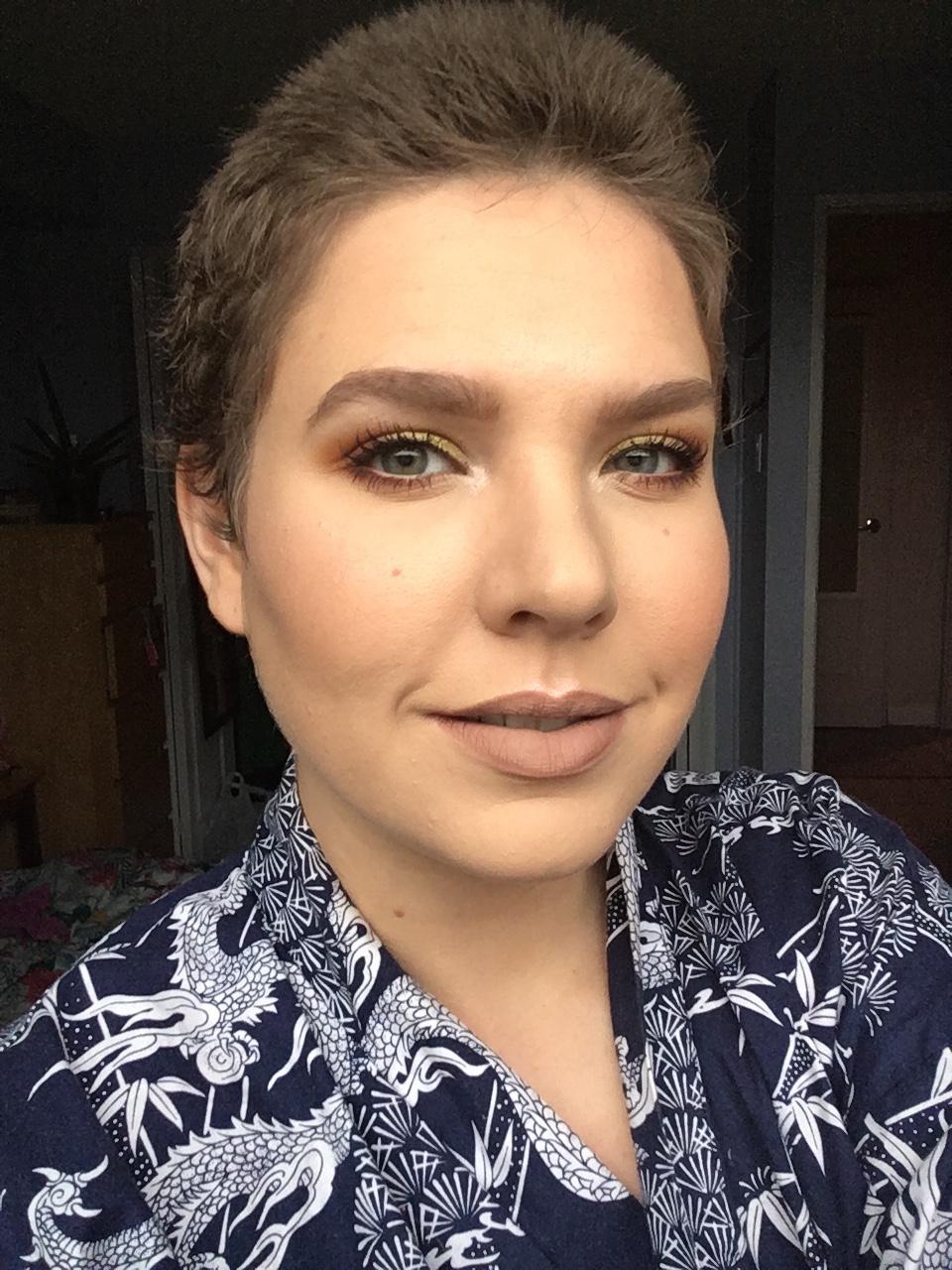 Cut off all my hair, and now I love wearing make up even more