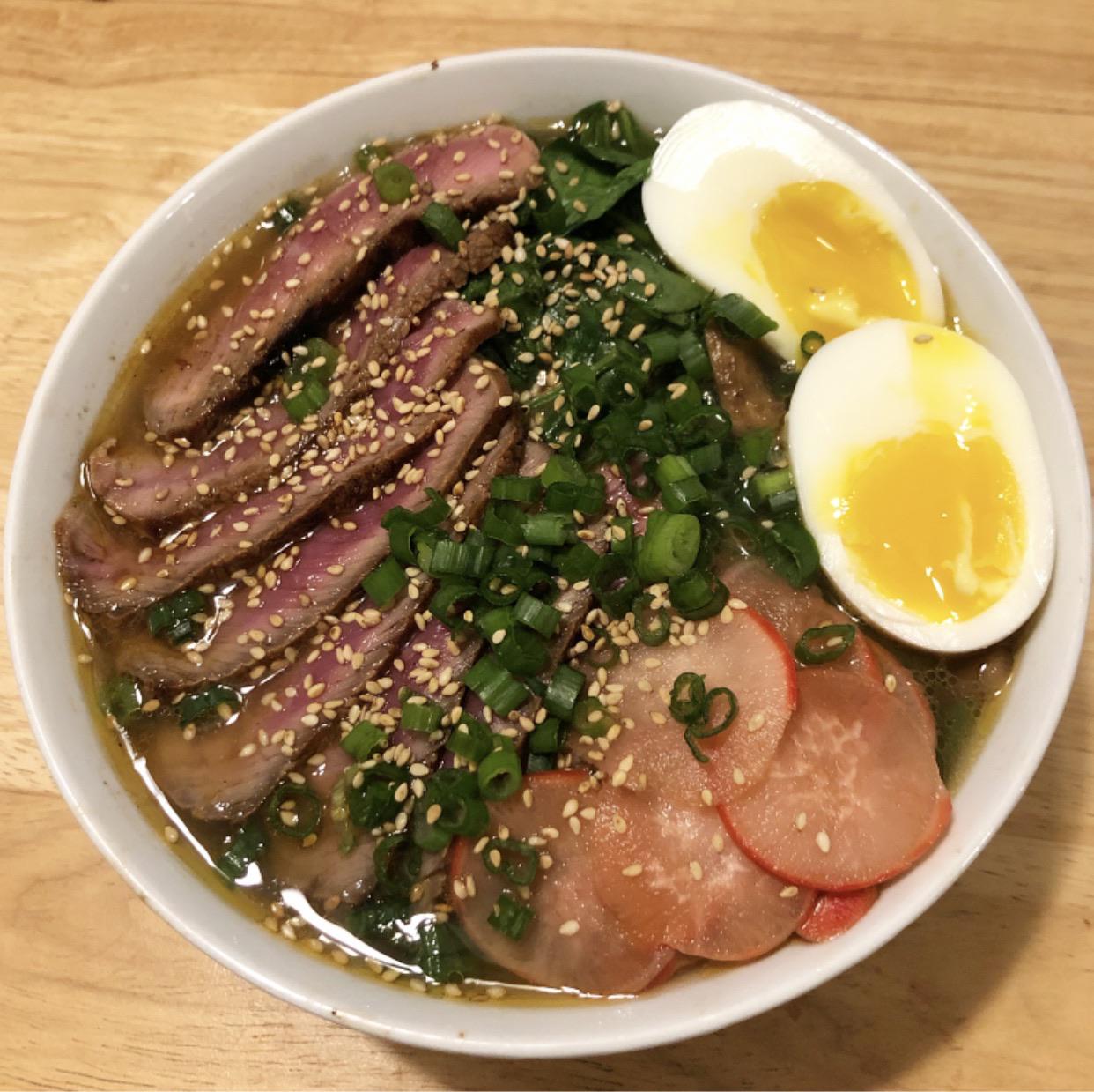 [Homemade] Beef Ramen. r/food