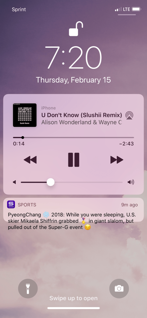 Yet ANOTHER lockscreen notification glitch on iOS 11.2.5 r/iphone