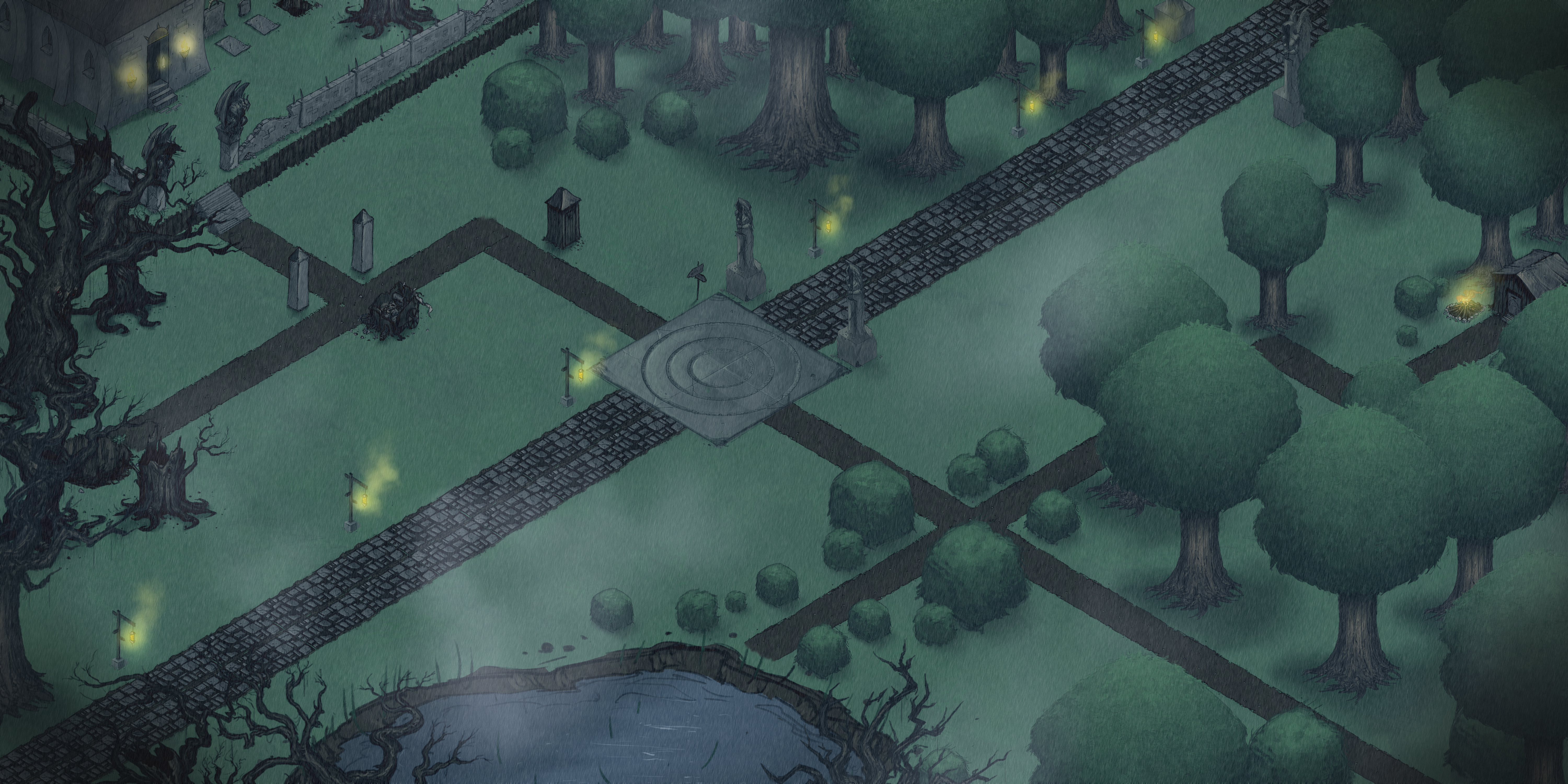 Isometric Dungeon Designer, Outdoor Edition release! Here