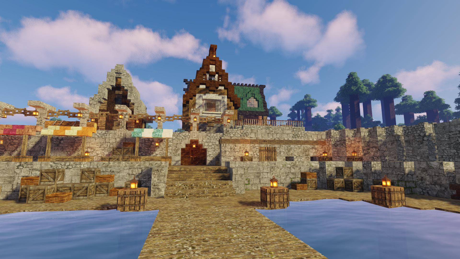 How To Build A Medieval Dock In Minecraft My Medieval
