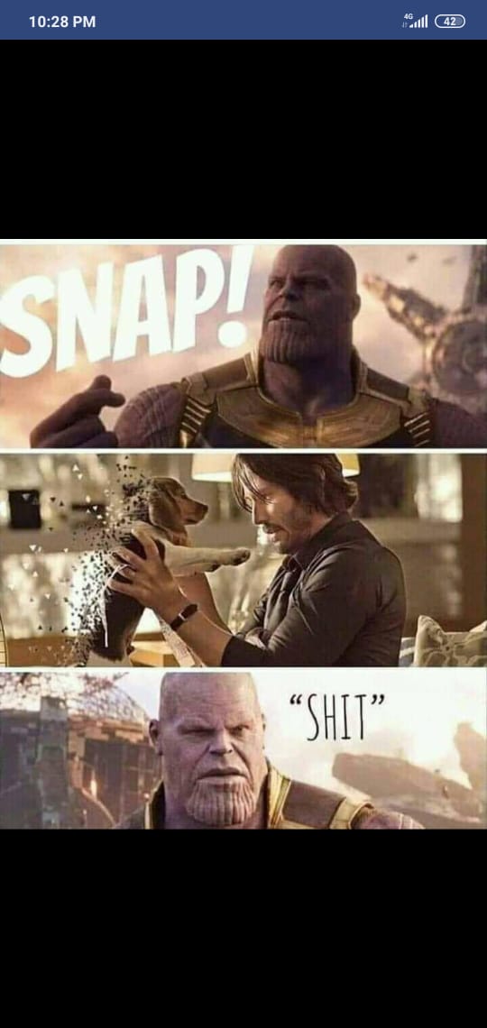 Thanos have to die MemesCU