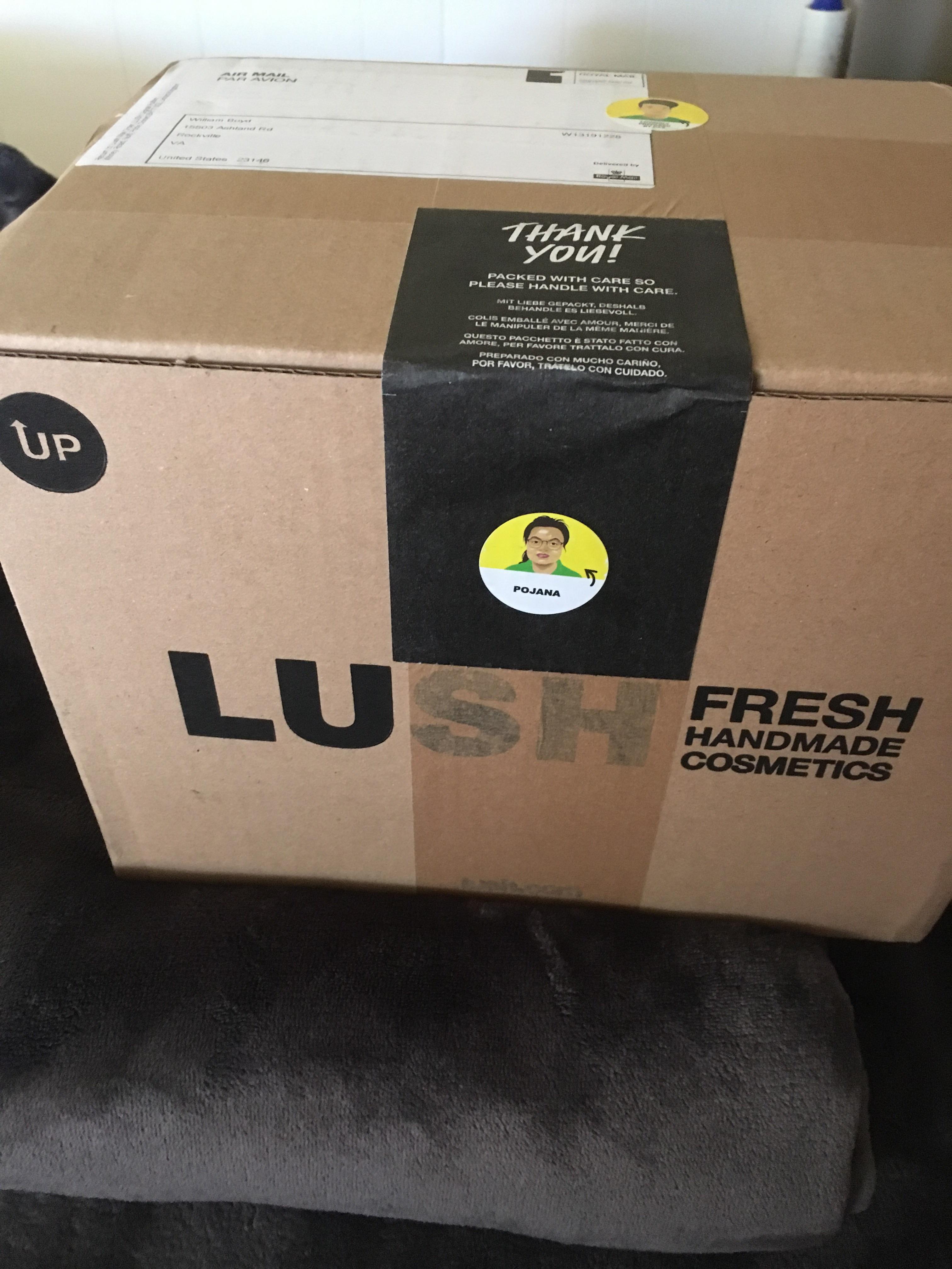 When he gets you surprise Lush, but you *patiently* wait for him to get