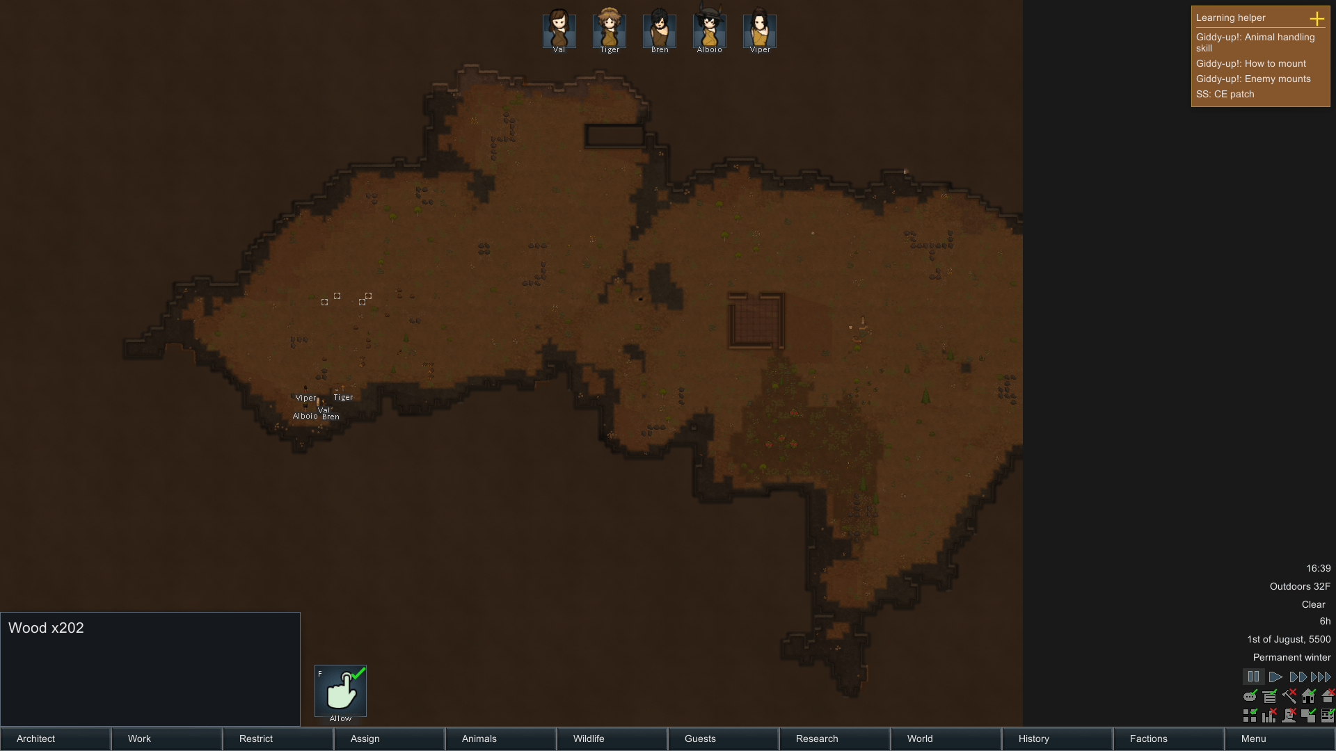 I spawned onto a map with all mountain except for one entrance this