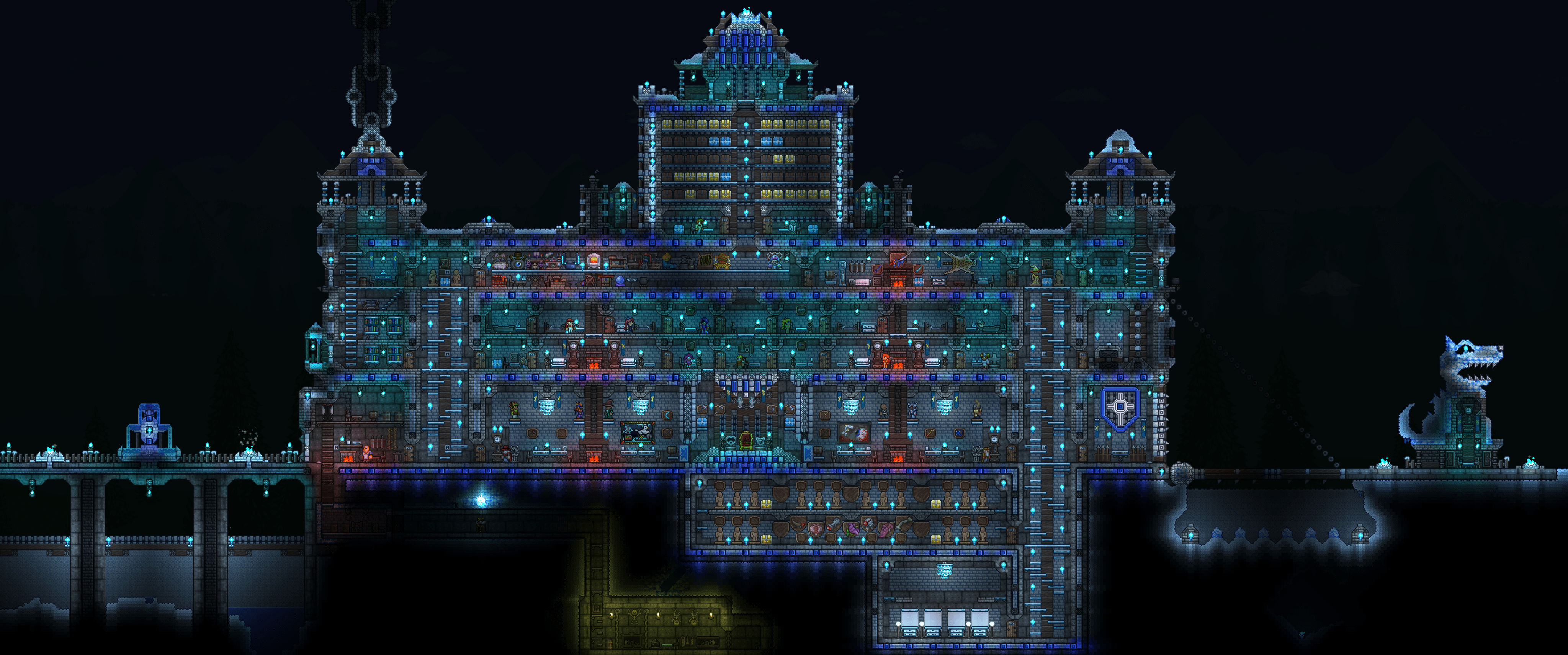 Ice Fortress r/Terraria