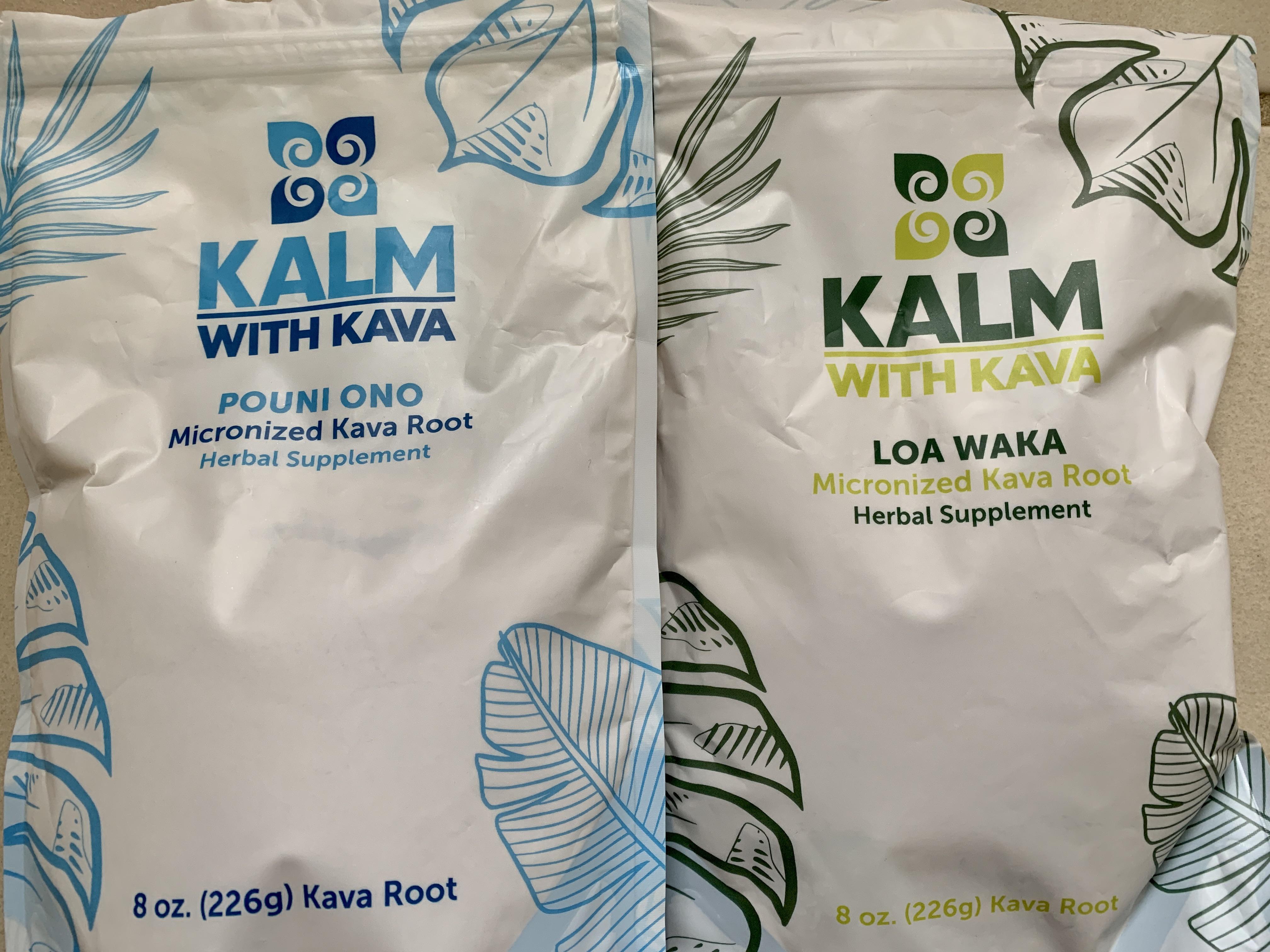 Ah.. my two favorites! Kava