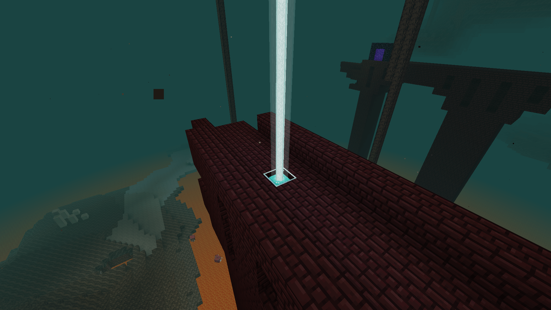 You don't have to break the ceiling bedrock to this, but you