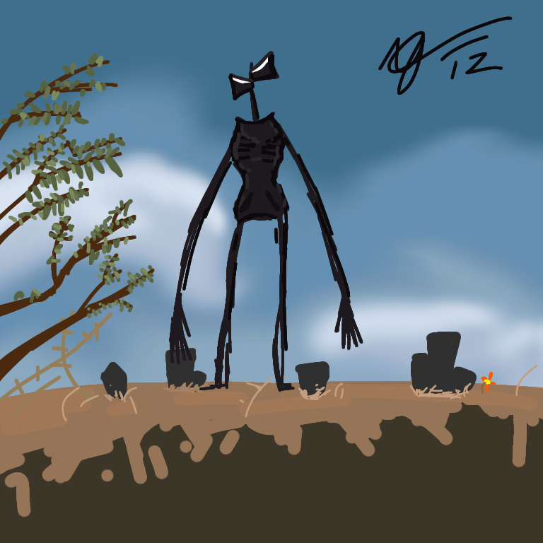 A siren head art r/TrevorHenderson