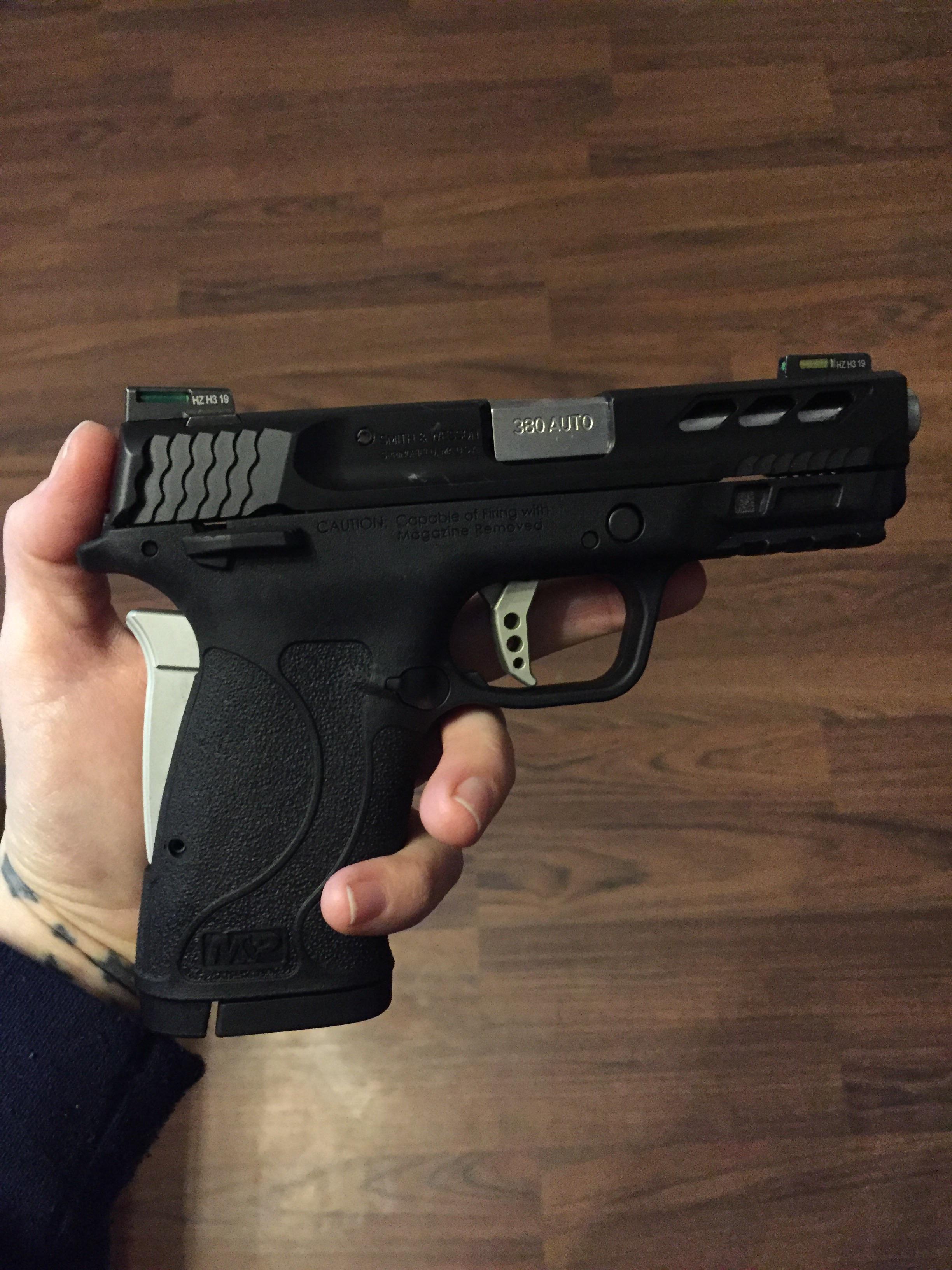 Brand new 380 ez already scratched wtf but I absolutely love this one😁