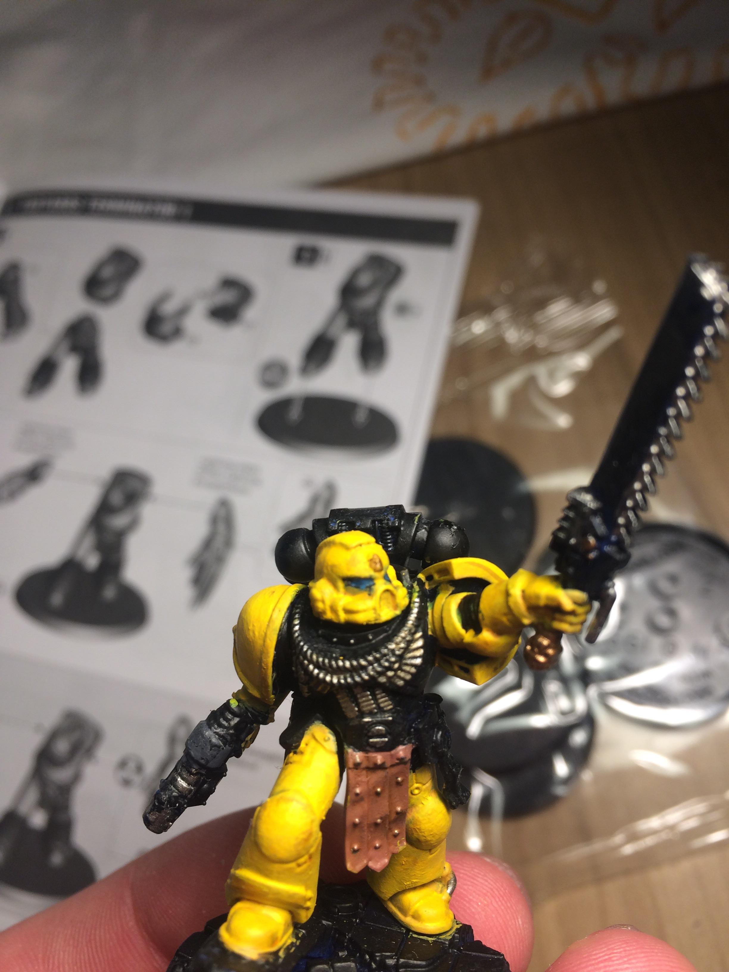 tips on painting yellow I tried multiple thin coats but I can't get