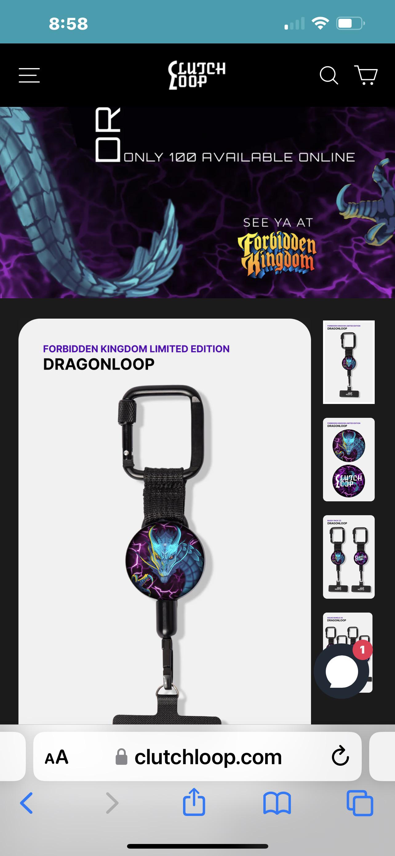 Clutch loops has a forbidden kingdom addition. You’re 🫶🏼 r