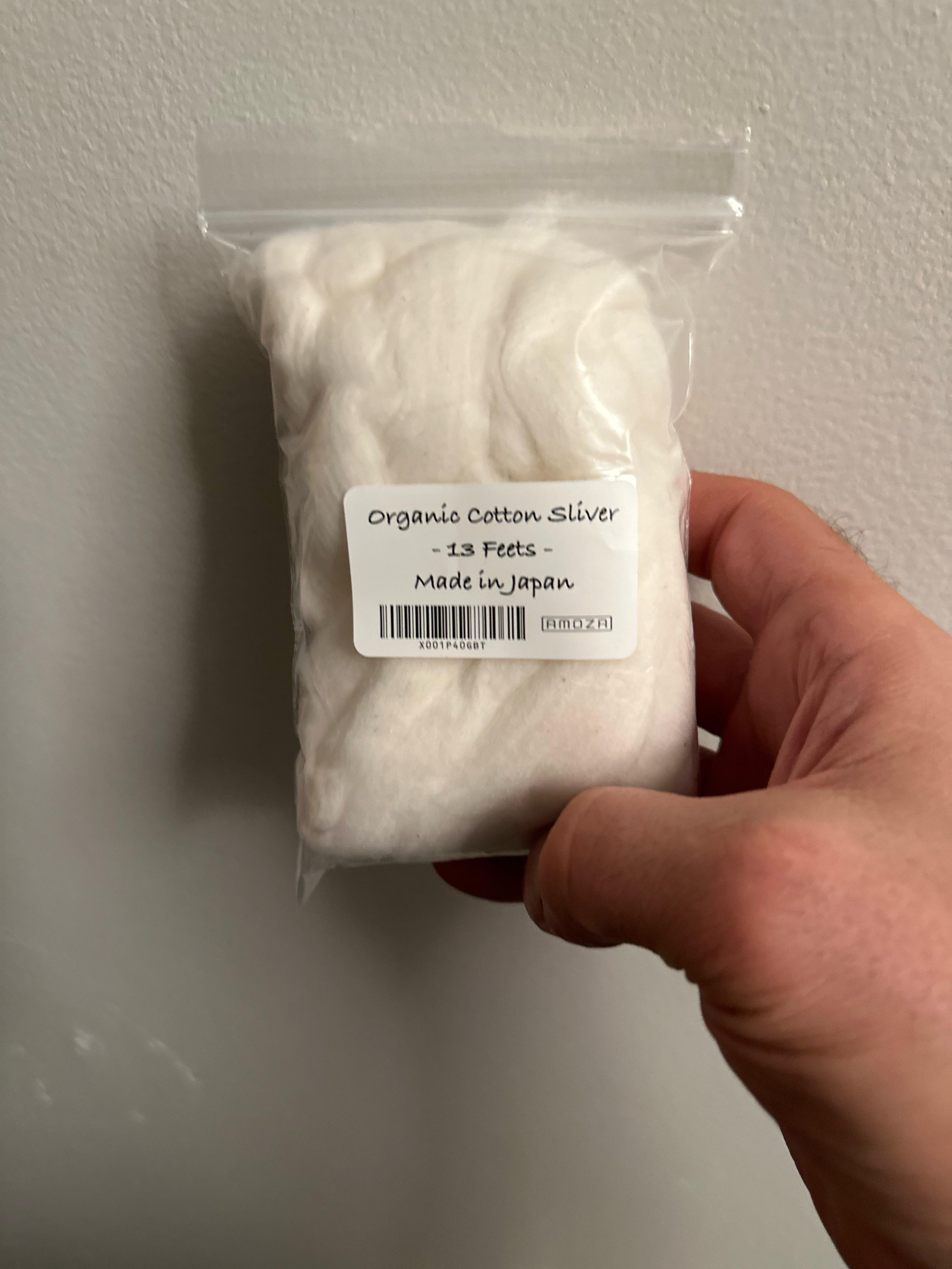 Japanese Organic Cotton on Amazon, Best Cotton out there and cheap! r/Vaping