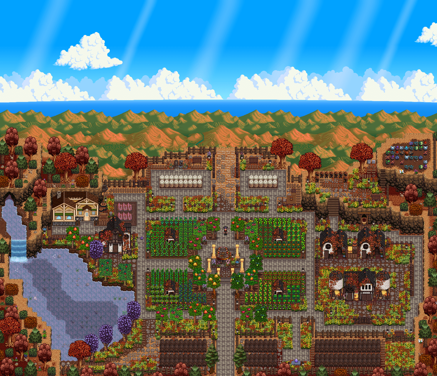 My Summit Farm with SDV 1.6 r/RidgesideVillage
