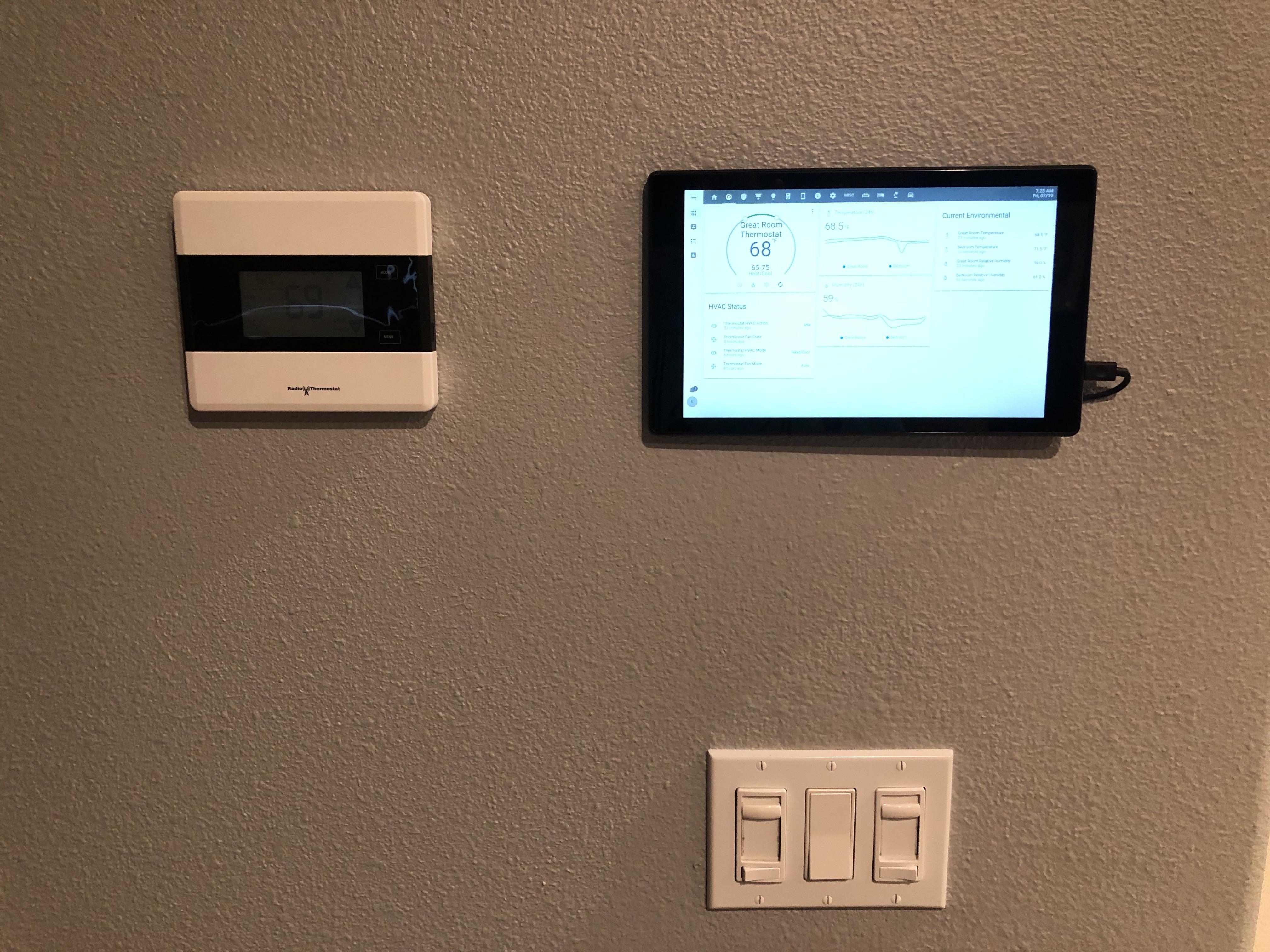 My budget wall mounted tablet r/homeassistant