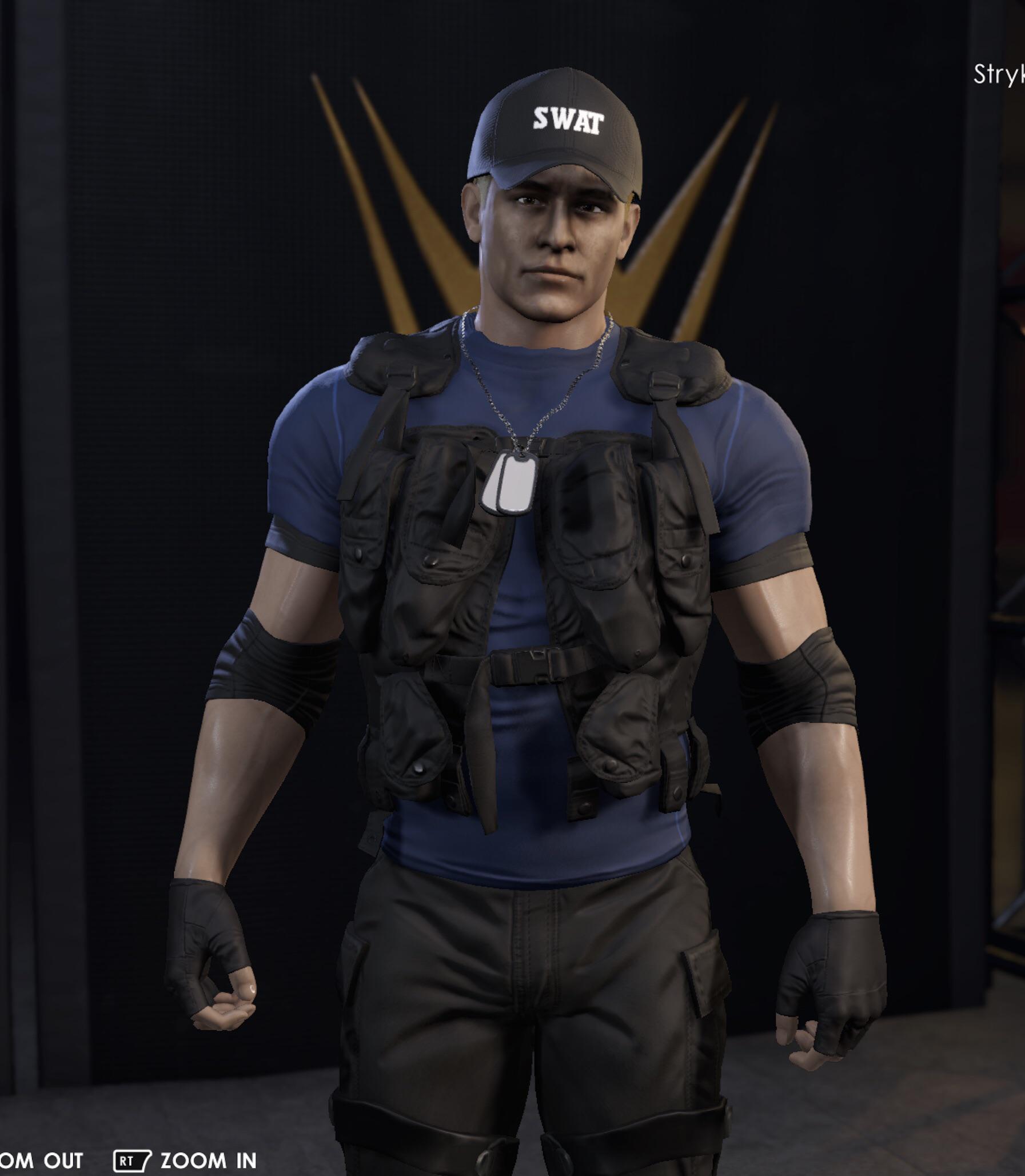 my attempt at Stryker from Mortal Kombat, couldn’t really find any