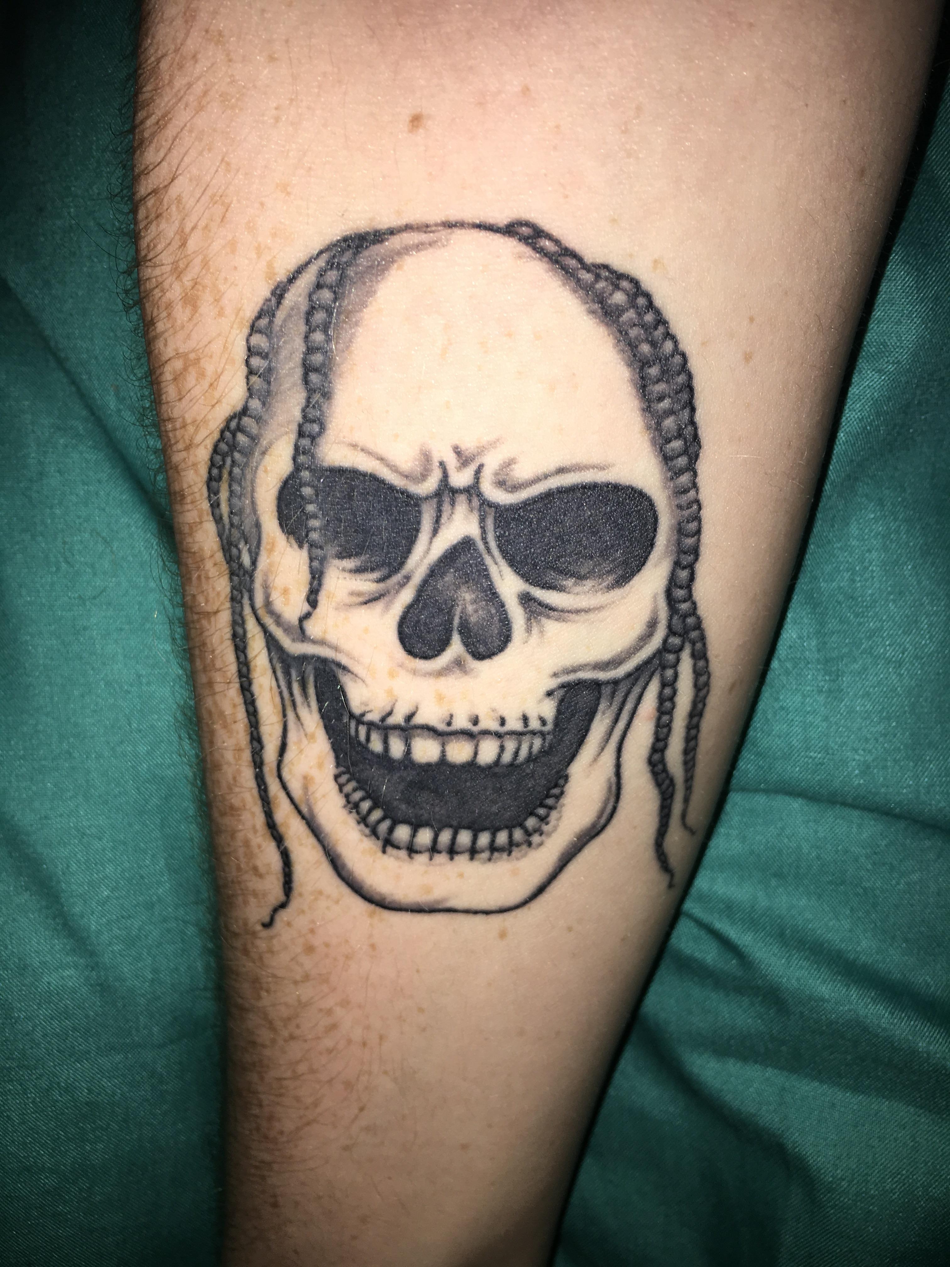 I’m new to Reddit, here’s my Travis tattoo. r/travisscott