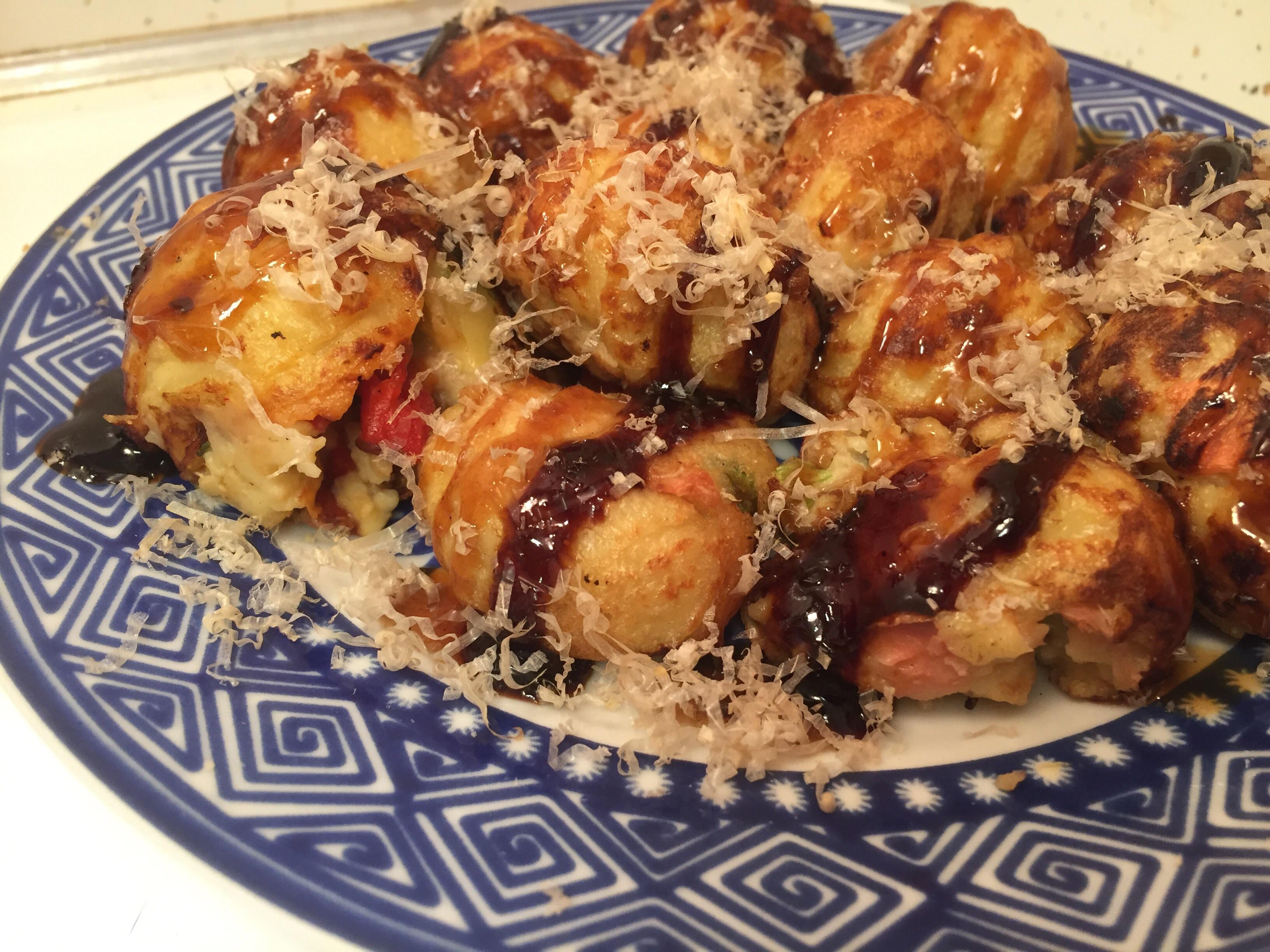 [homemade] Takoyaki r/food