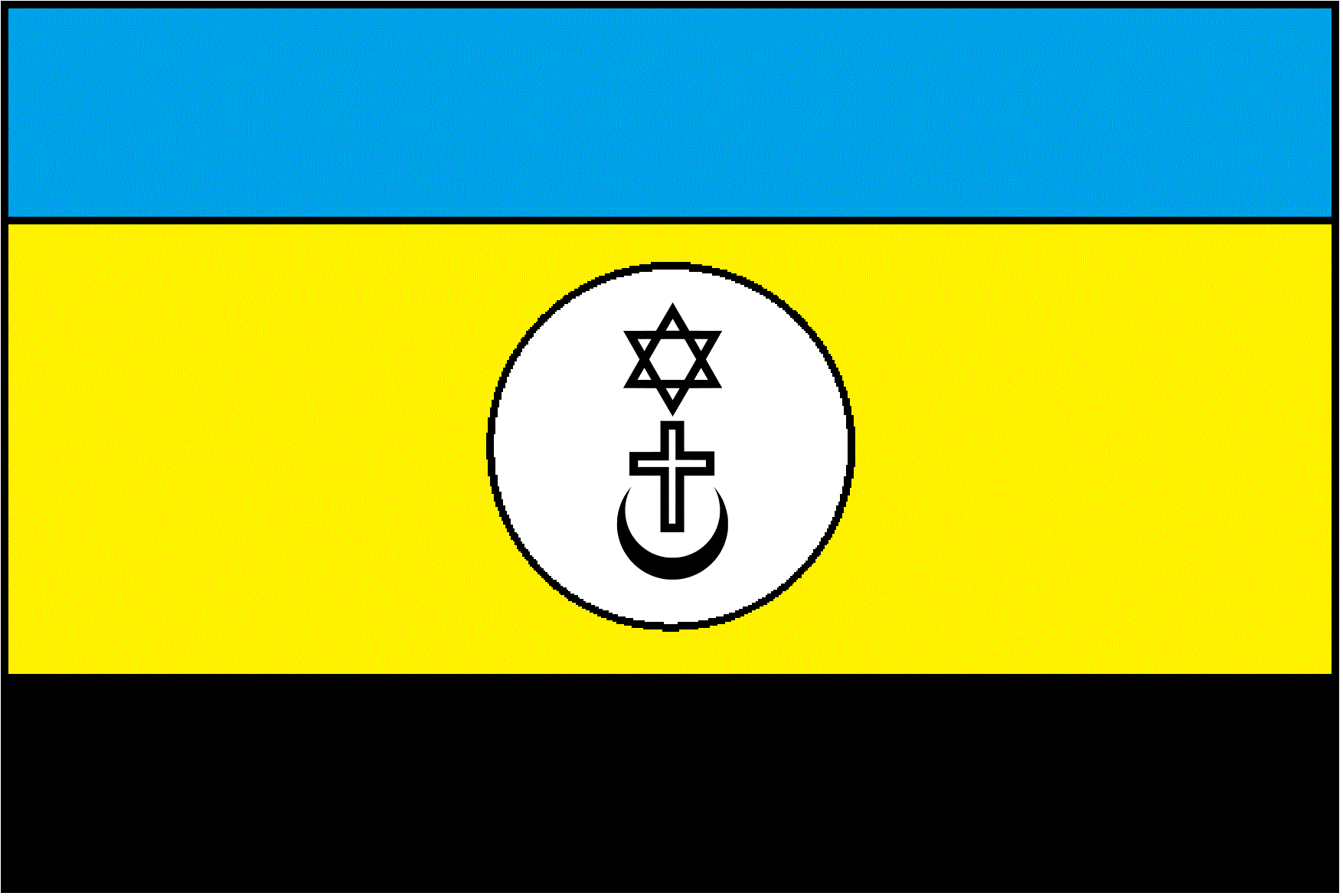 Abrahamic Alliance Flag r/vexillology