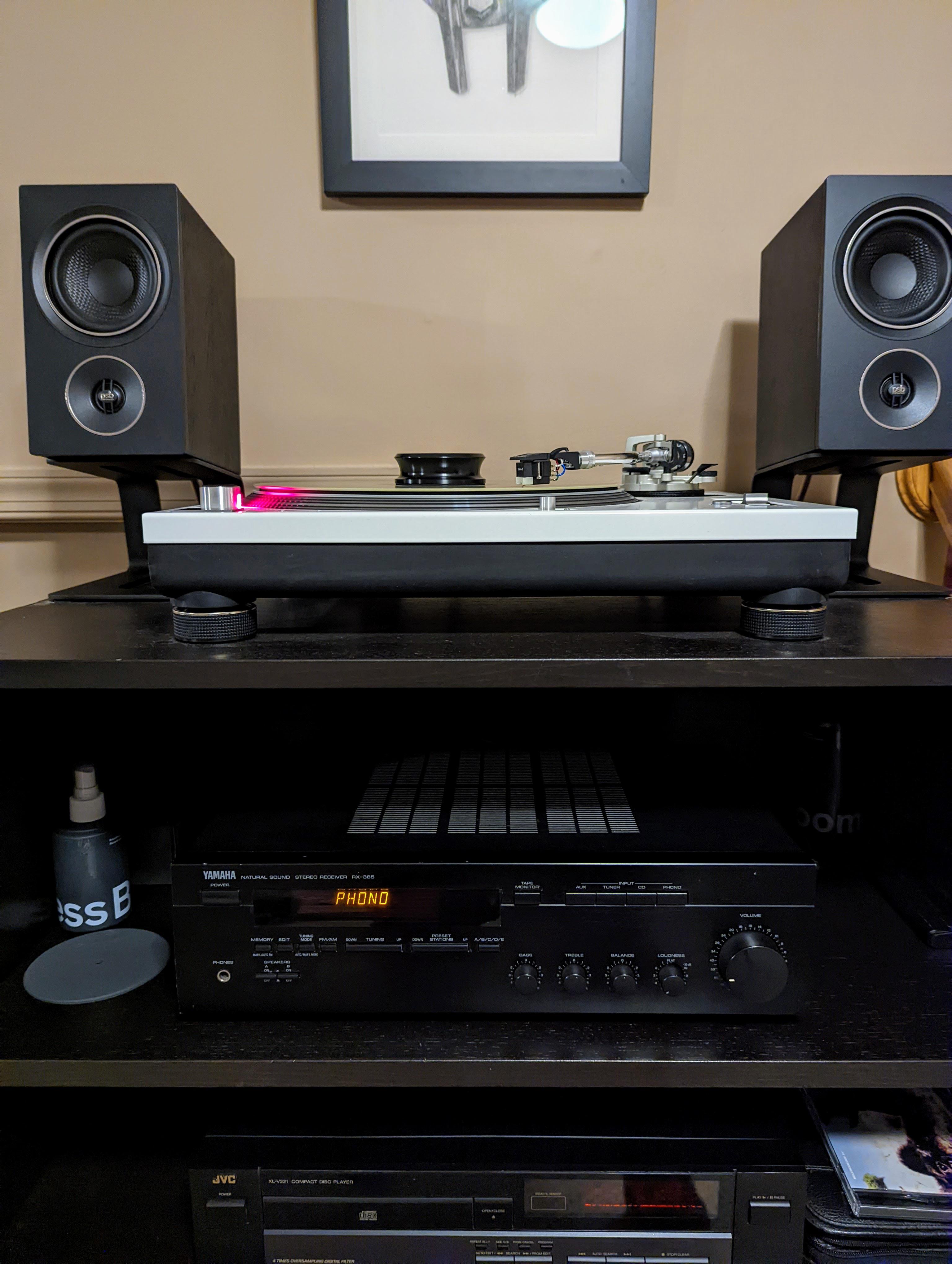 My 4th receiver in less than a year. (Yamaha RX-385) : BudgetAudiophile