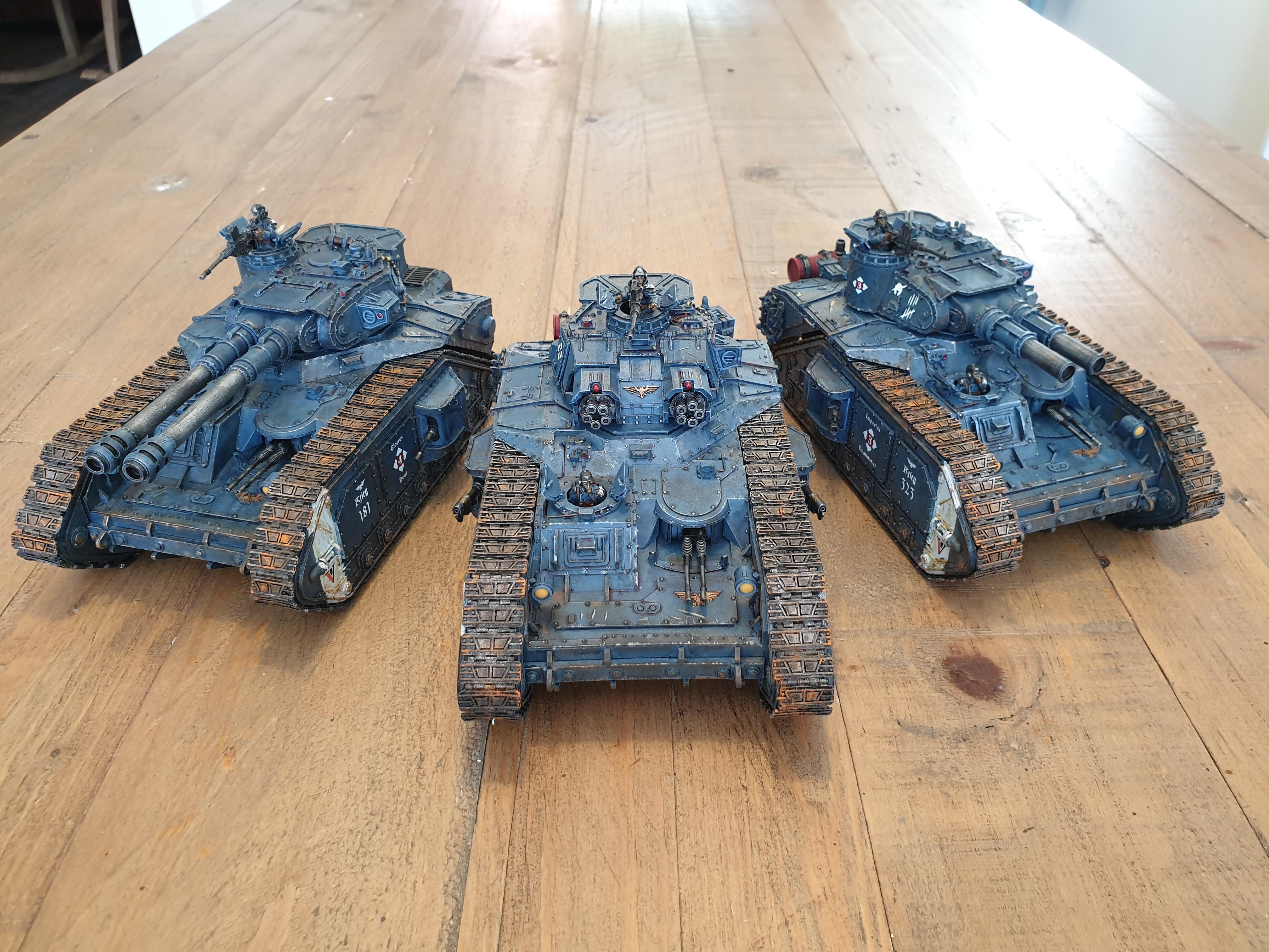 DKOK Macharius tanks album link in comments Warhammer40k
