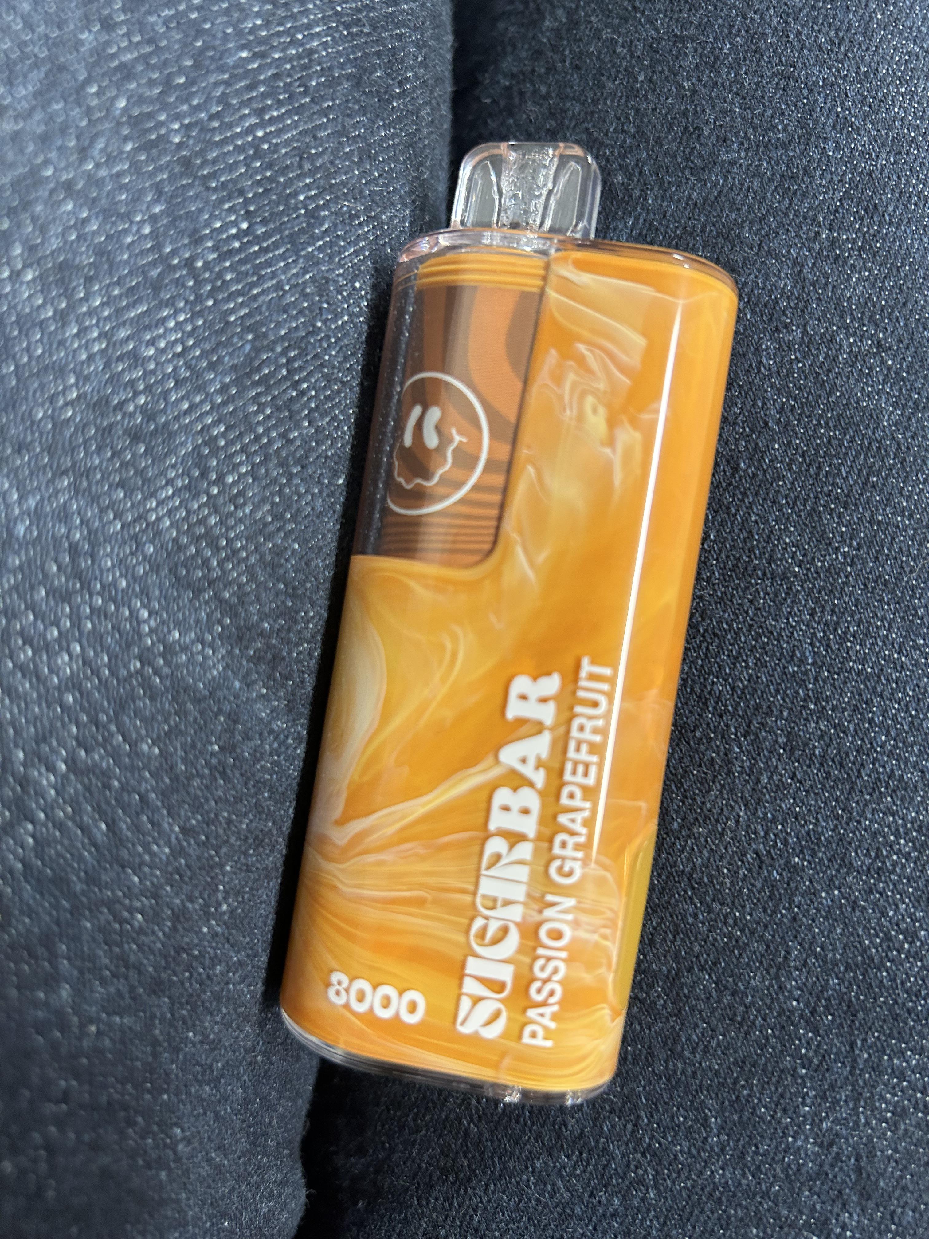 Passion Grapefruit 8000 Puff Sugar Bar is unmatched r/NJ_Vaping