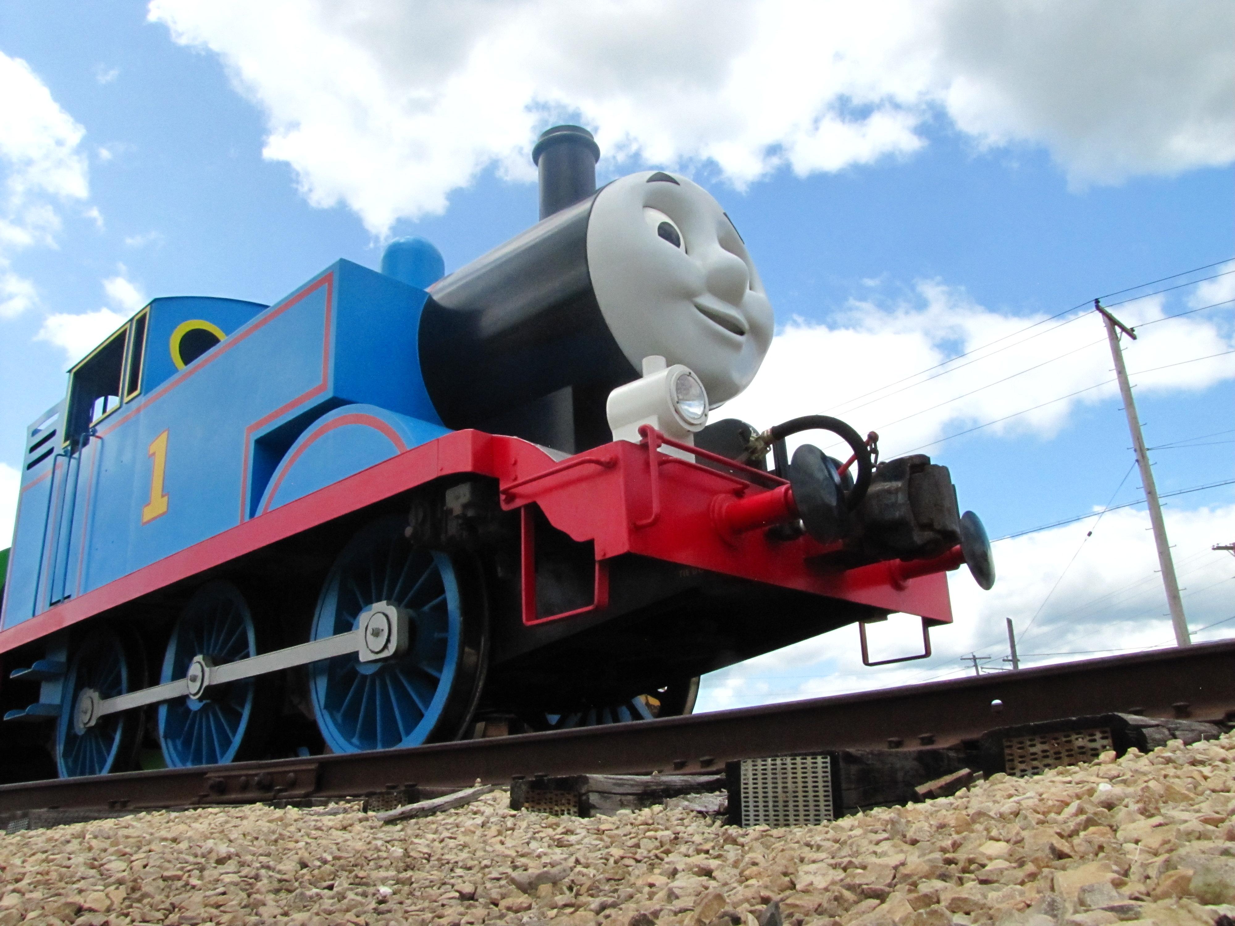 Saw Thomas at the Illinois Railway Museum : r/trains