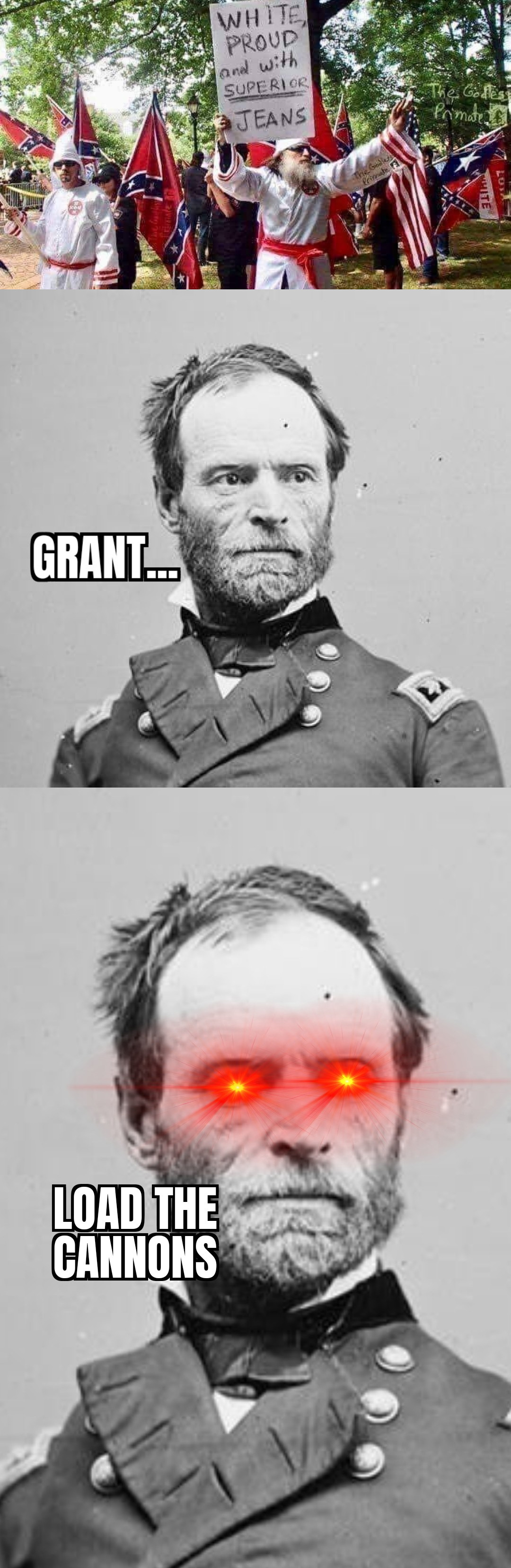 Down with the traitors, up with the stars! ShermanPosting