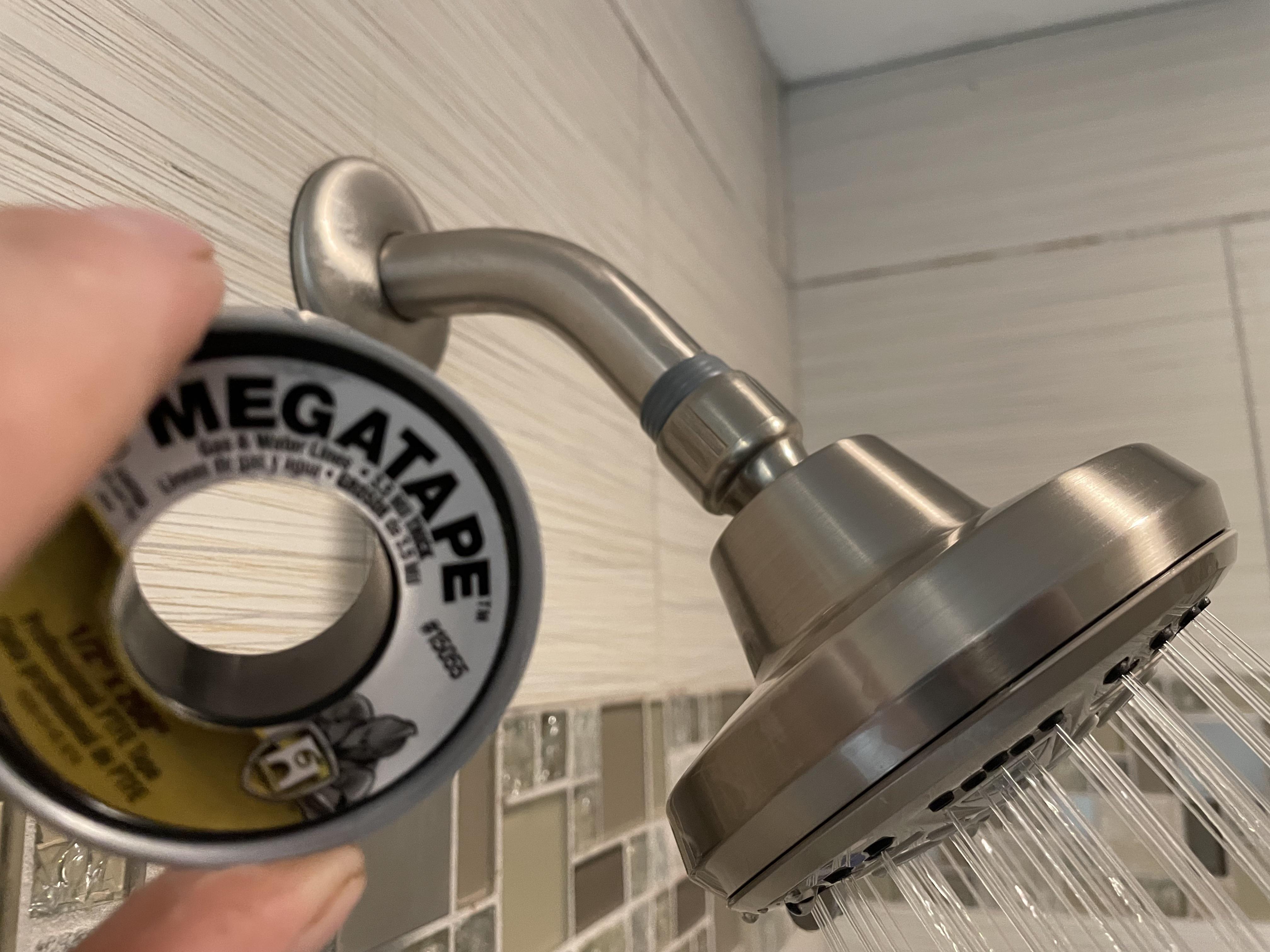 Anyone else like to use the gray Teflon for shower heads? It looks a
