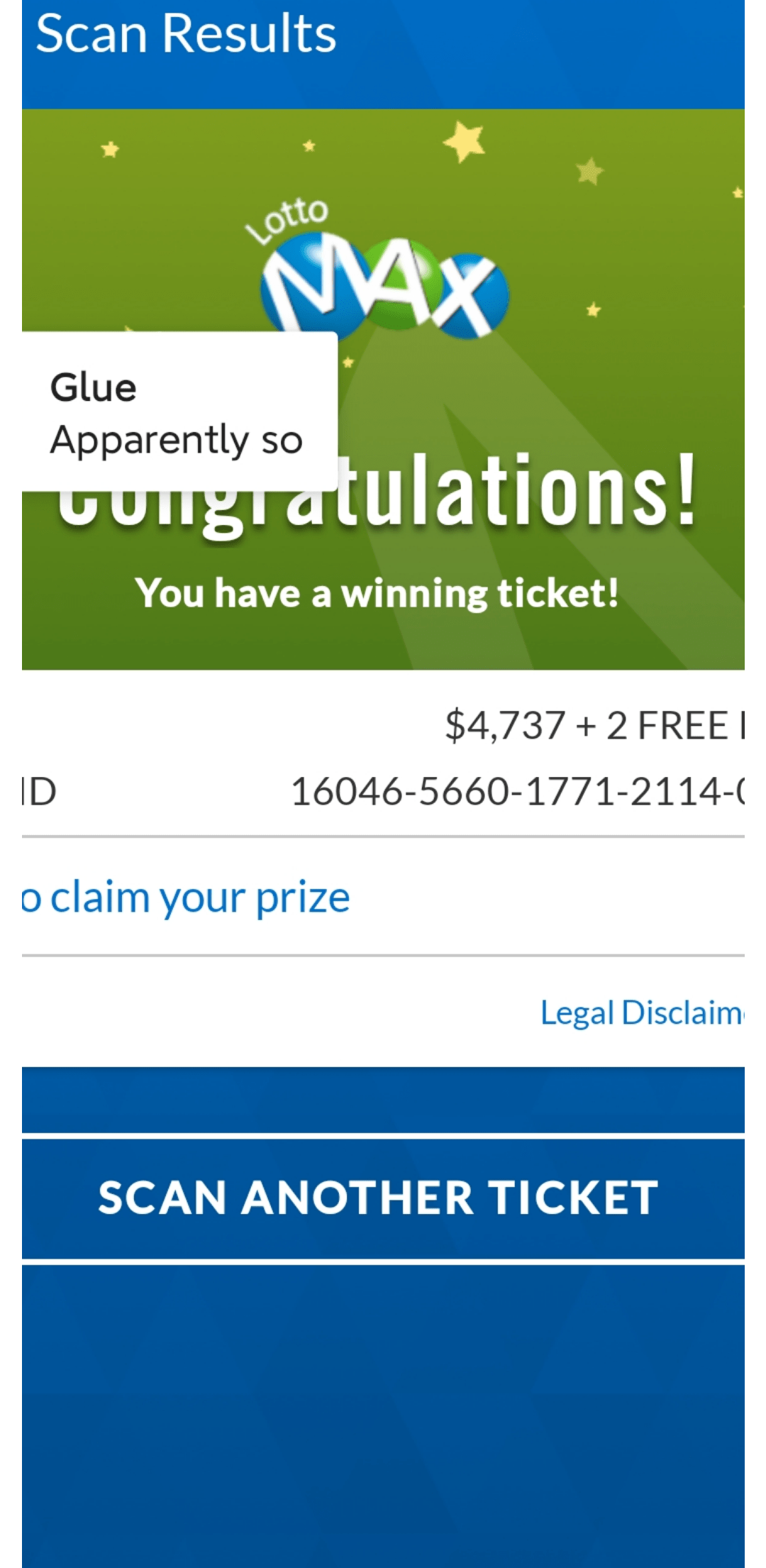 lotto win r/Lottery