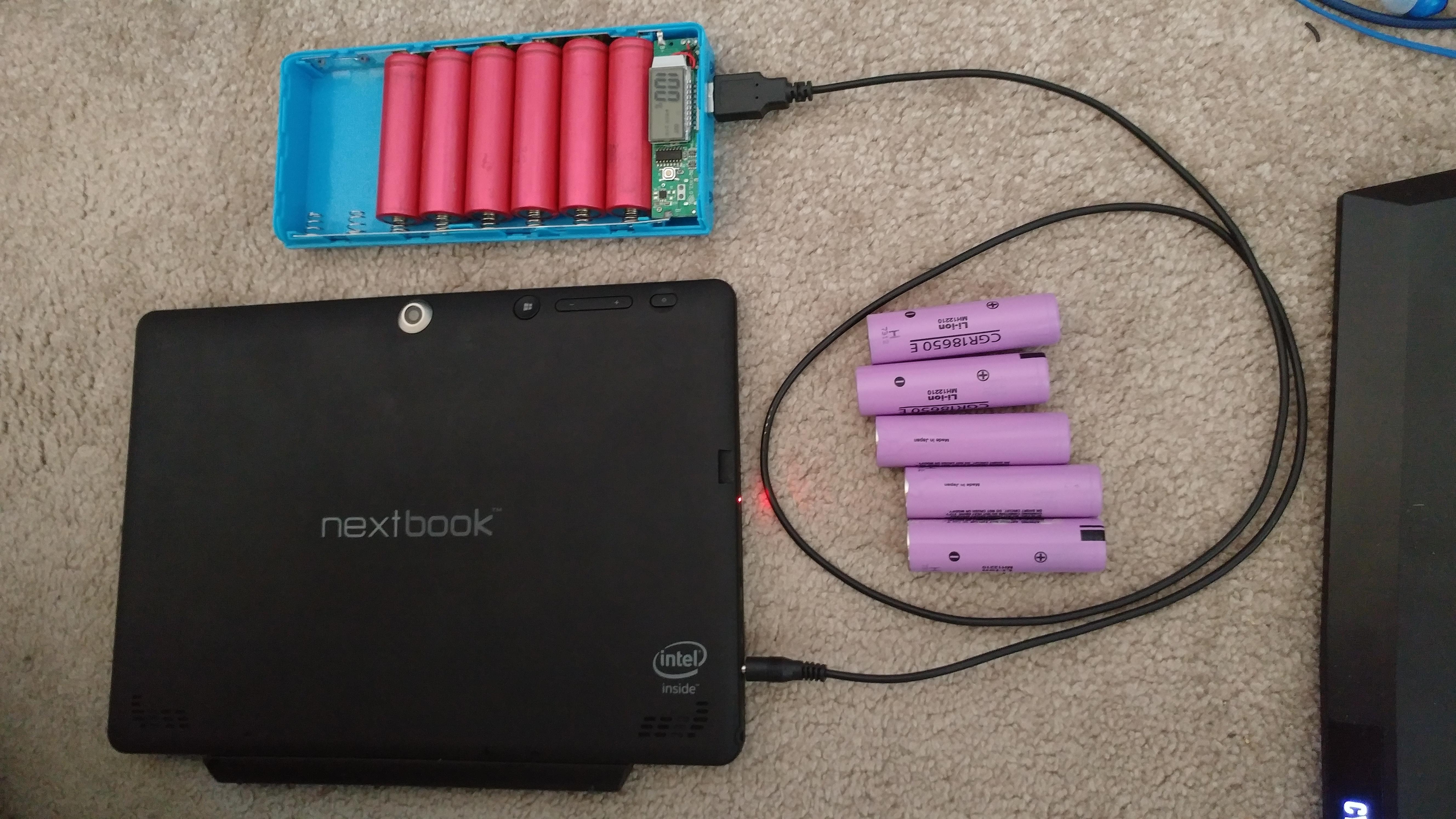 So, this exists, and it shouldn't. Charging a 2015 2in1 Nextbook