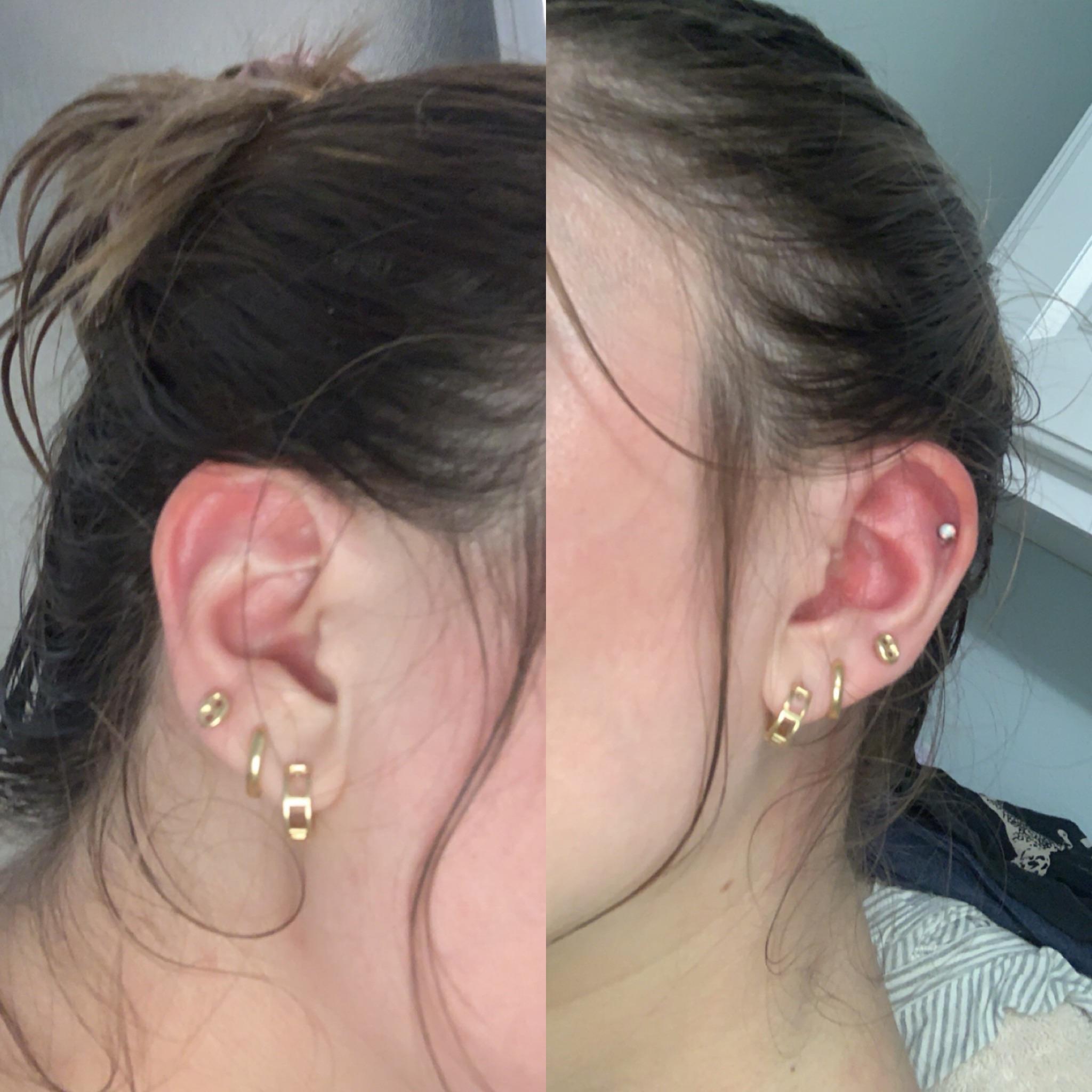 this is my set up so far—looking to add 23 piercings for each ear