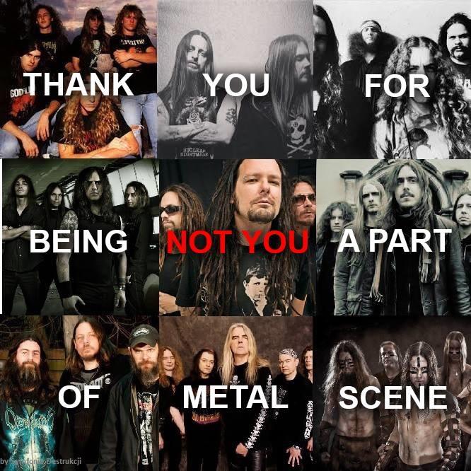 metal genres and nu metal r/MetalMemes