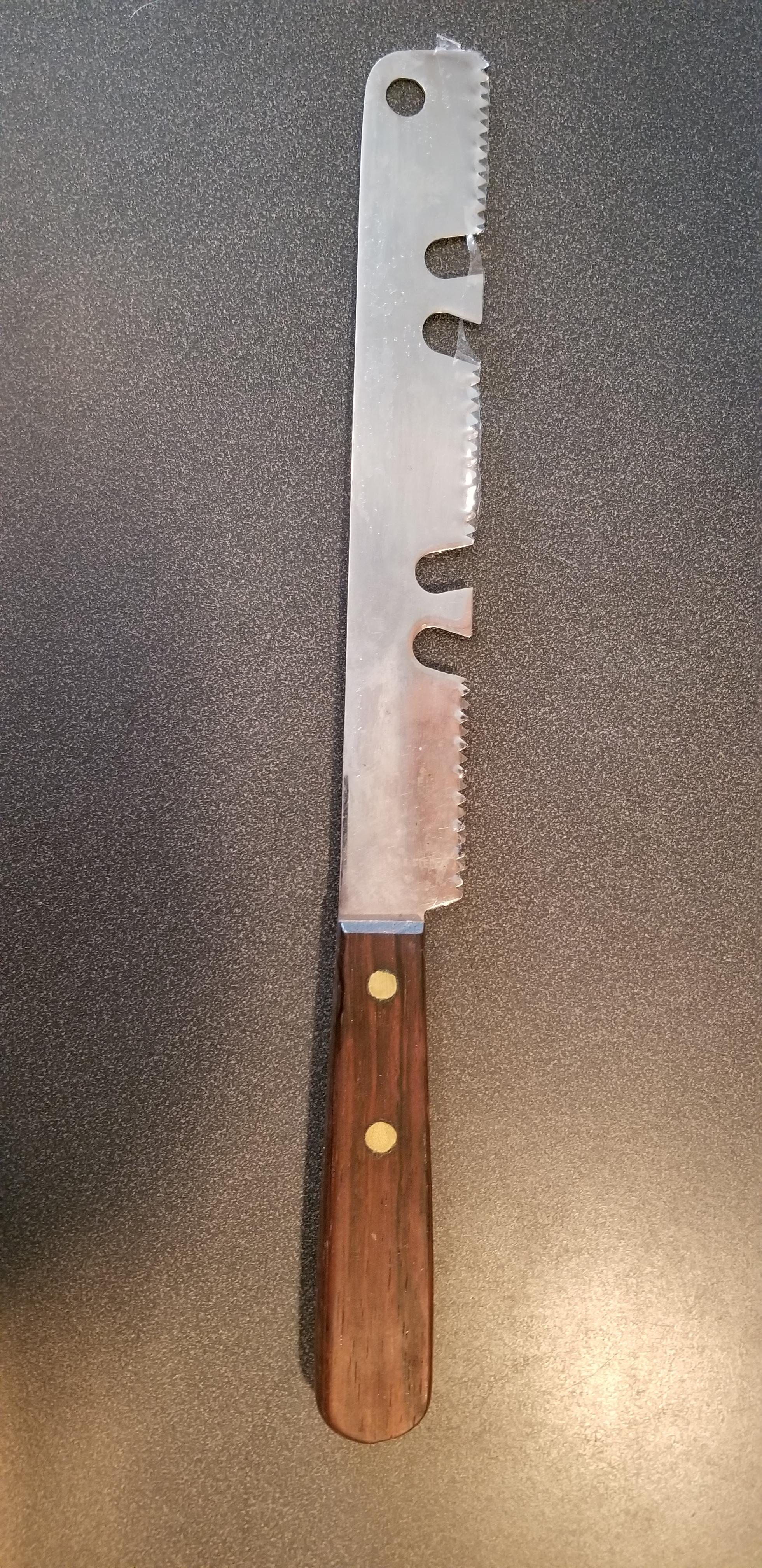 What is this knife used for? I found it at Goodwill. The teeth face