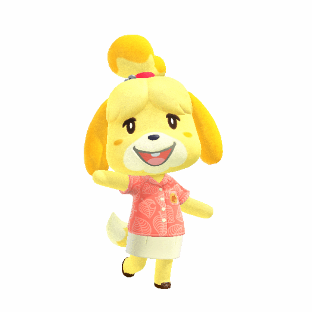 Just a GIF of Isabelle I made from the pics they recently released. Can