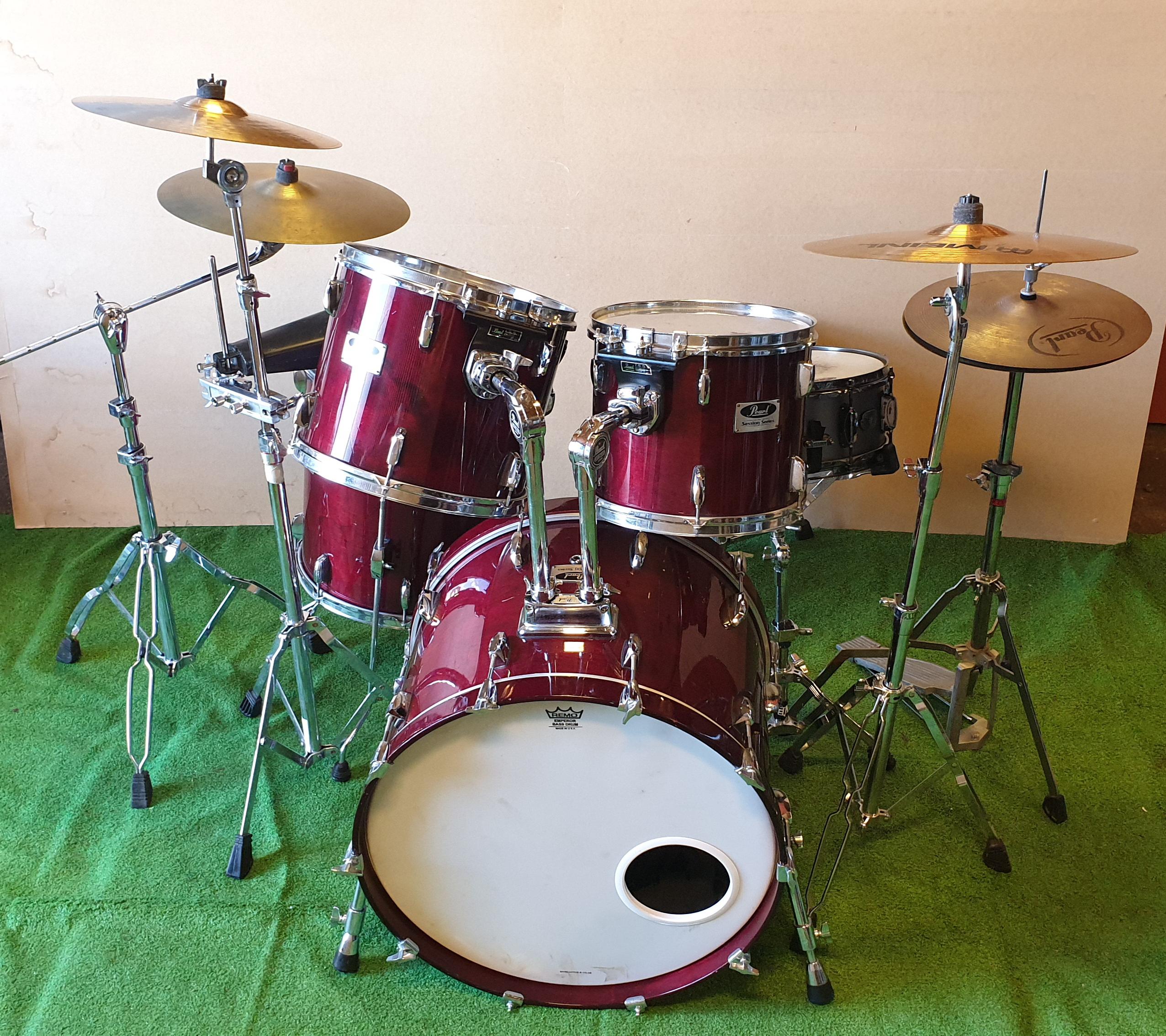 Pearl Prestige Session Series SPX 95 r/drums