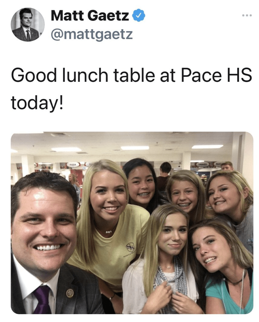 Holup, Matt Gaetz! r/HolUp