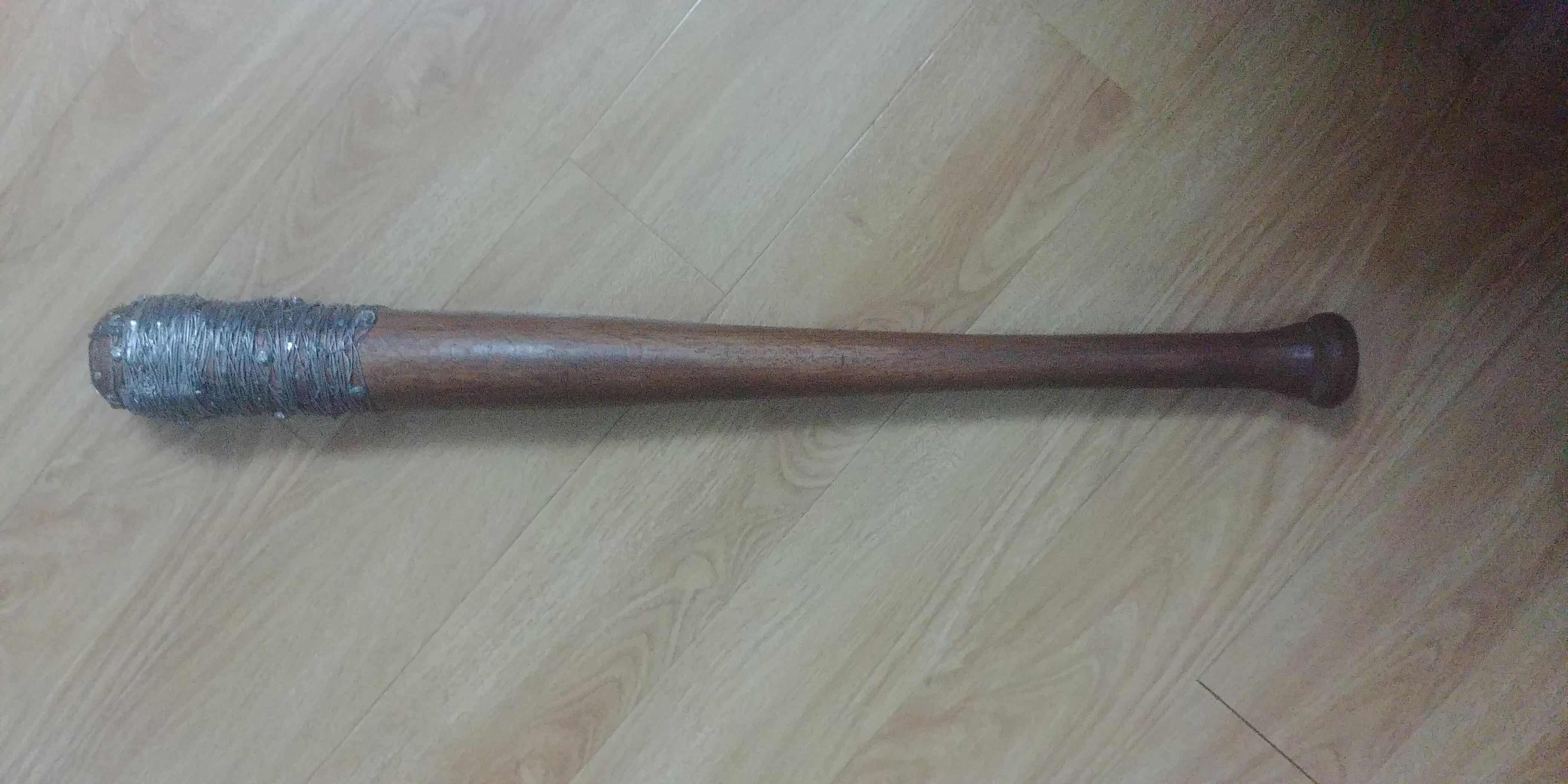 A D.I.Y bat that i made, hope it will be effective some day. I dont use